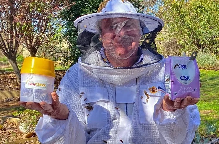 How to Test for Varroa Mites Using the Sugar Shake Method: A Guide by The Bush Bee Man