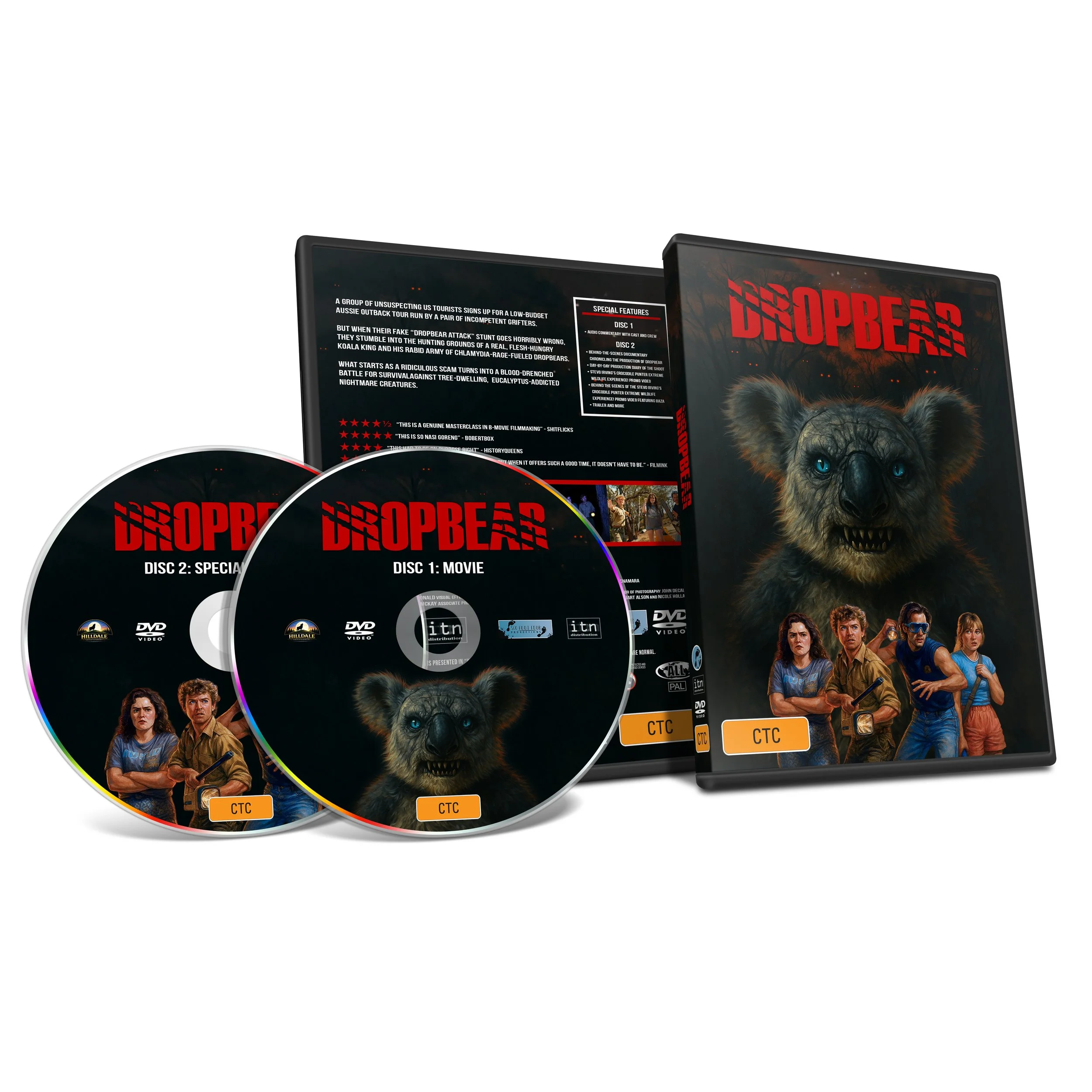 DROPBEAR – 2 Disc Special Edition DVD - Pre-order