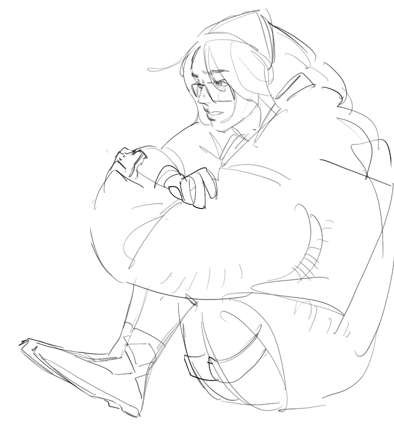 Digital, 2026.

Alma (Monster Hunter: Wilds) Contemplating.