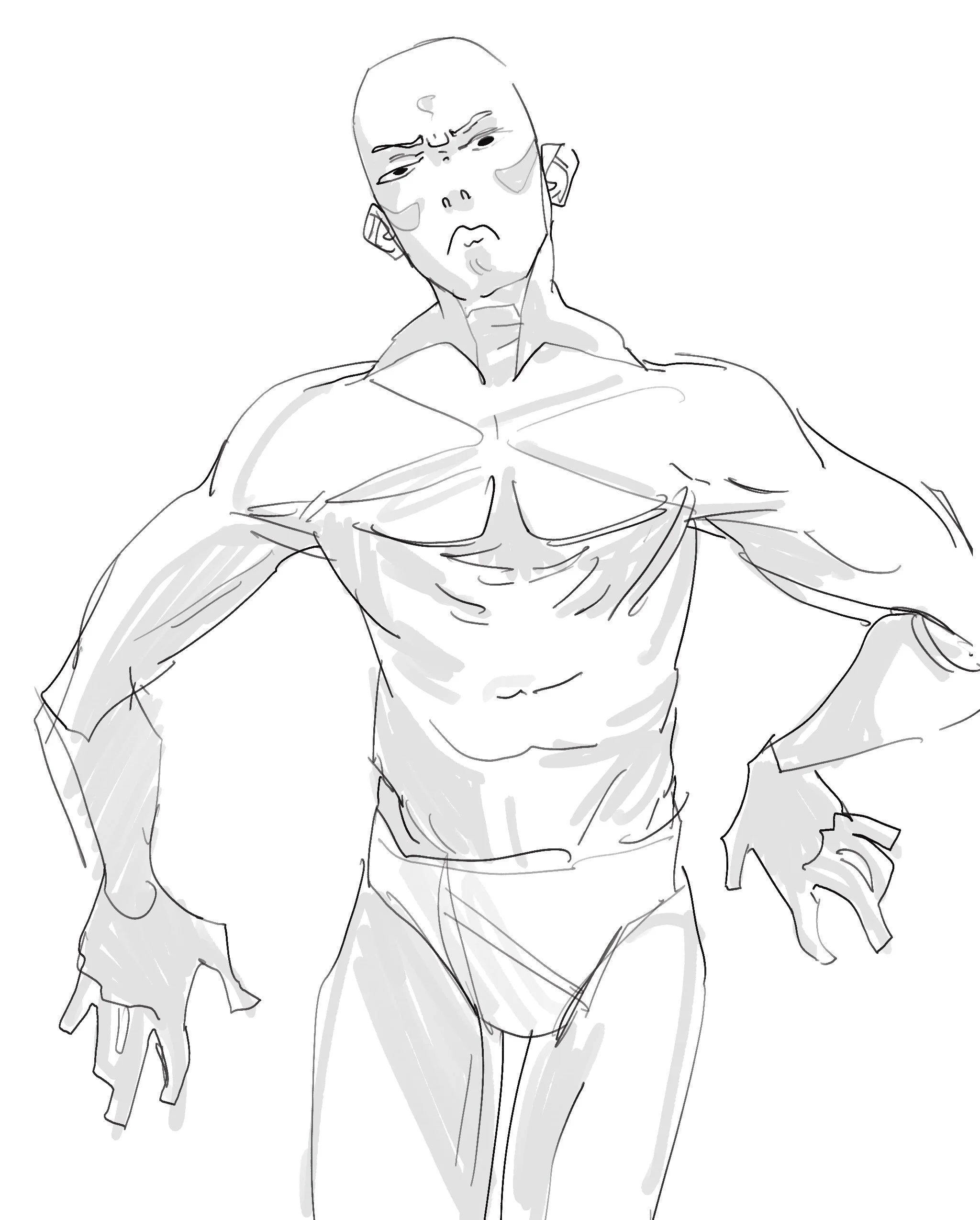 Digital, 2026.

Man against a wall.