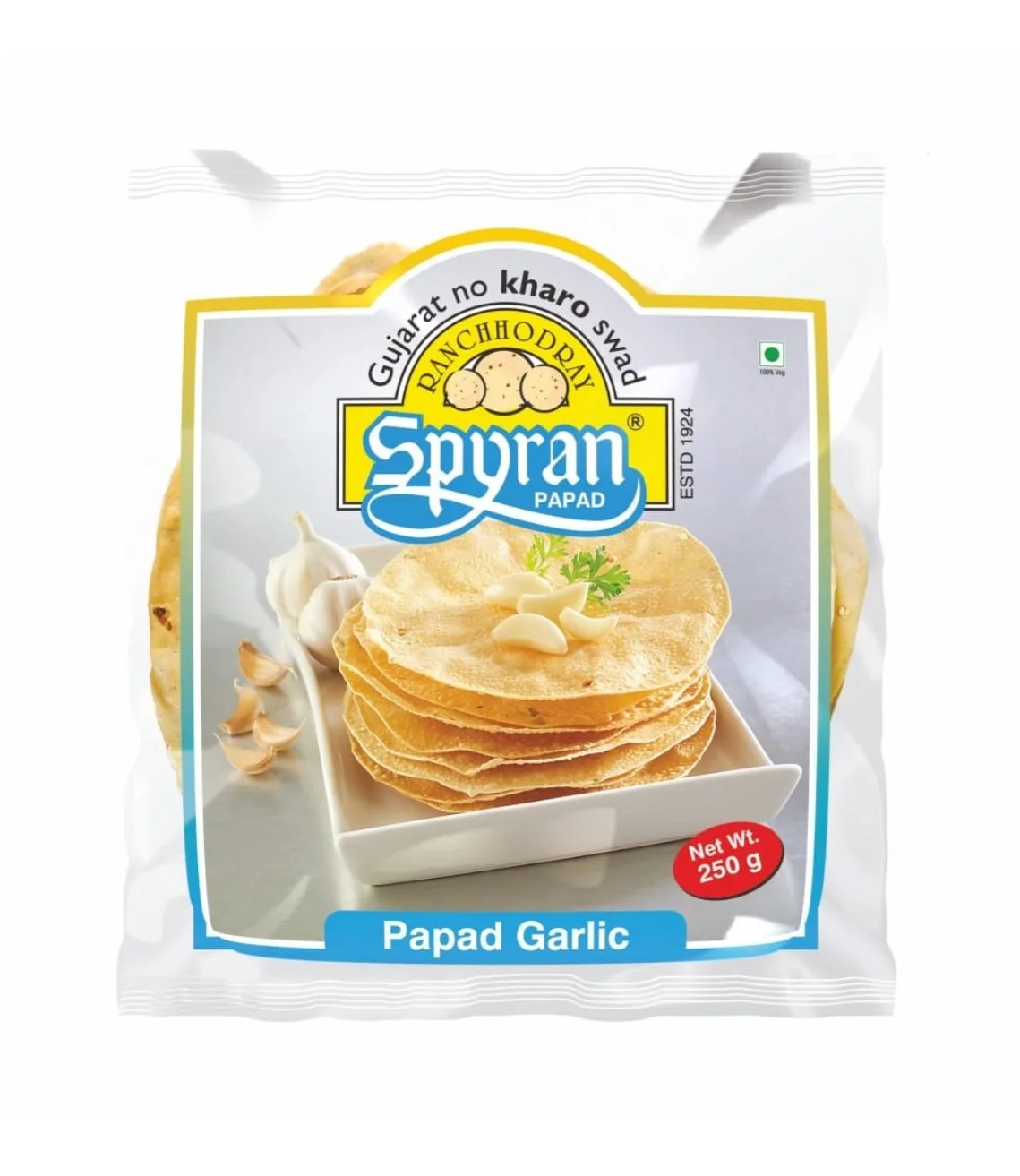 Garlic Papad 250 gm