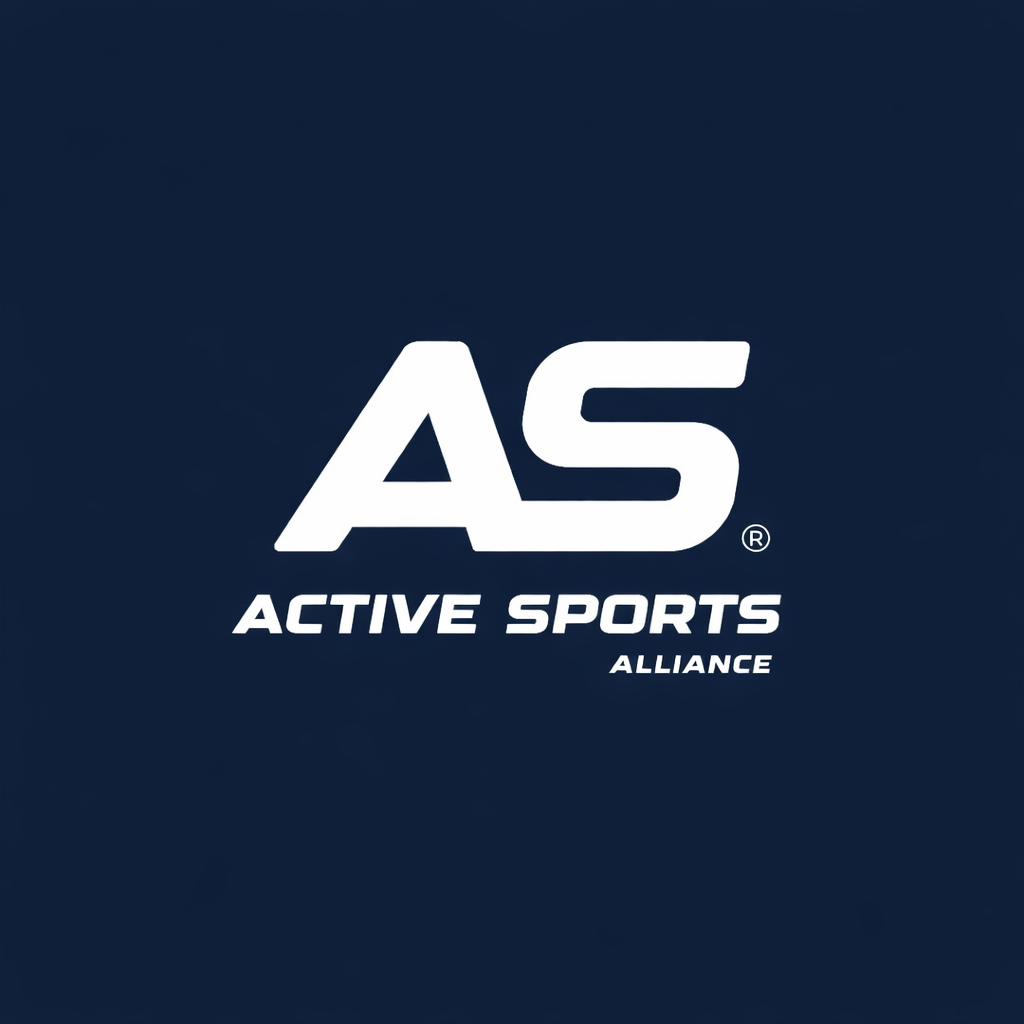 Logo of Active Sports Alliance with large initials 'AS' and the words 'Active Sports Alliance' beneath on a dark background.