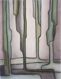 composition AR I - série "arborescences" - 2023