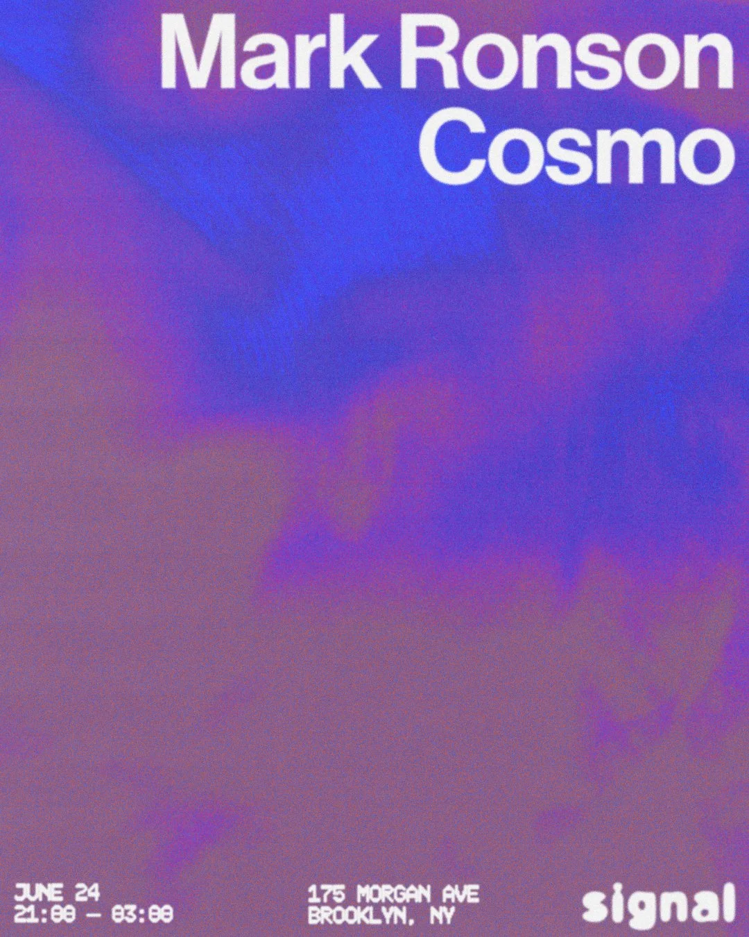 Mark Ronson + Cosmo