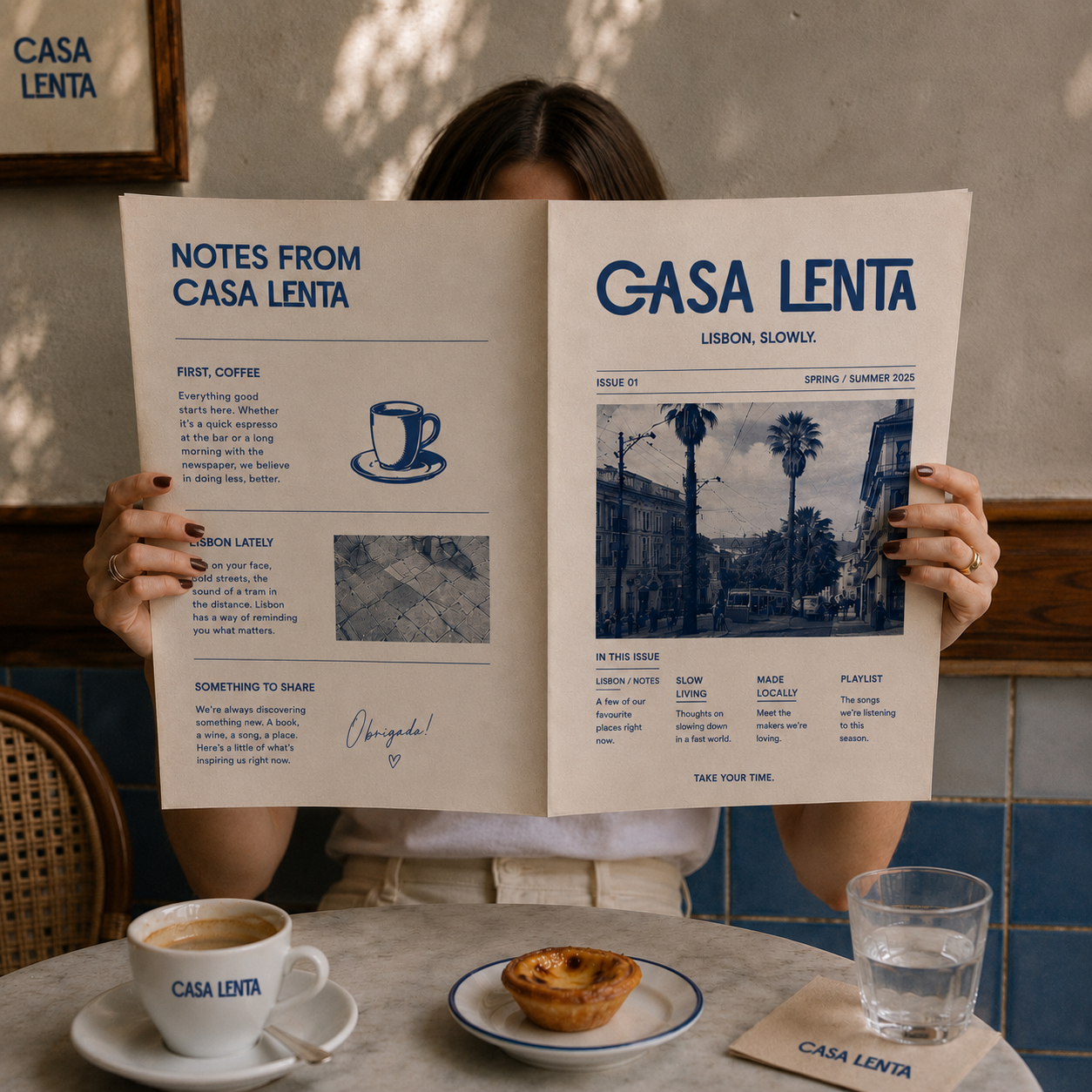 Building a coffee shop brand world around the art of slowing down