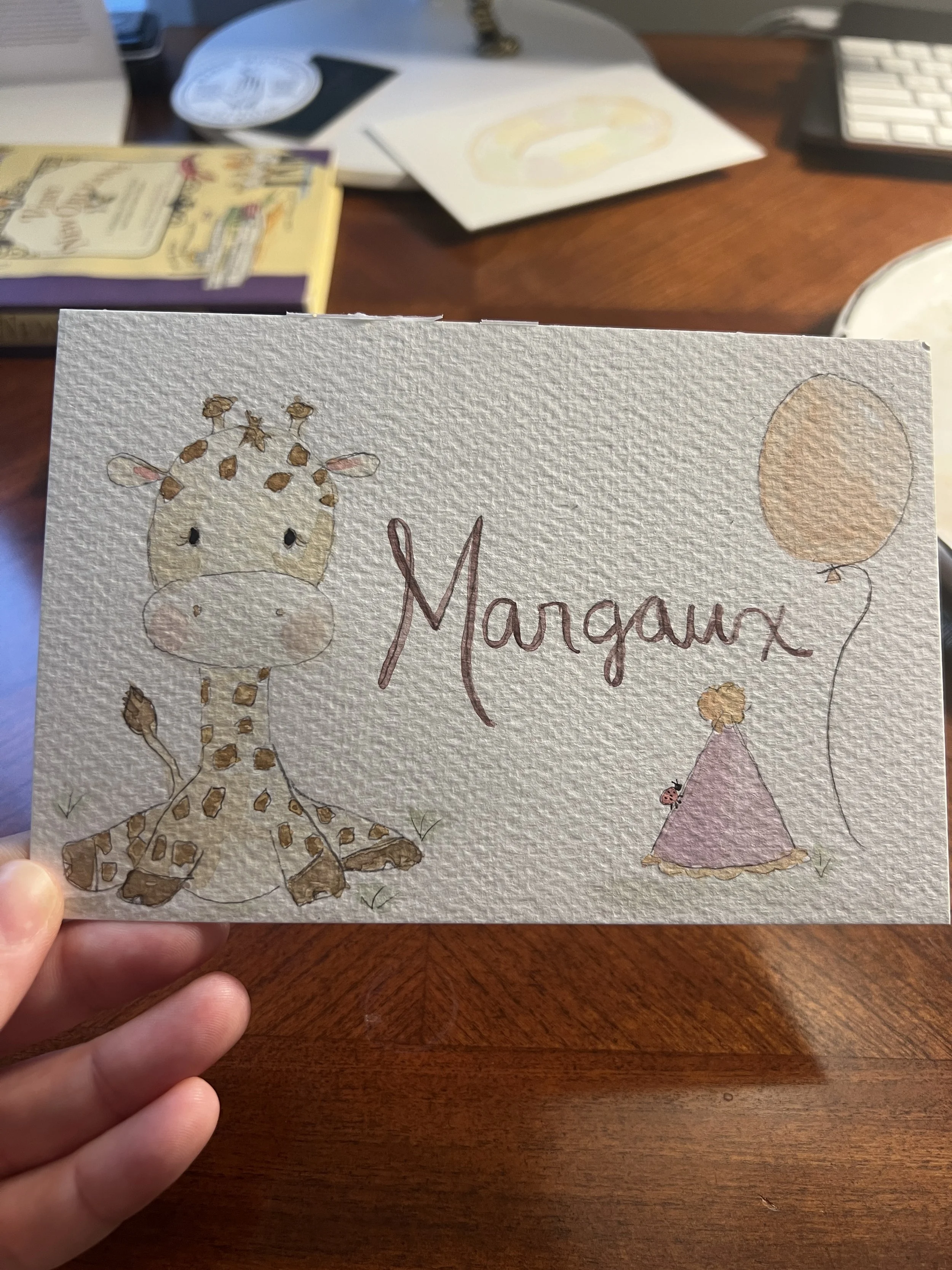 work in progress for a nursery commission