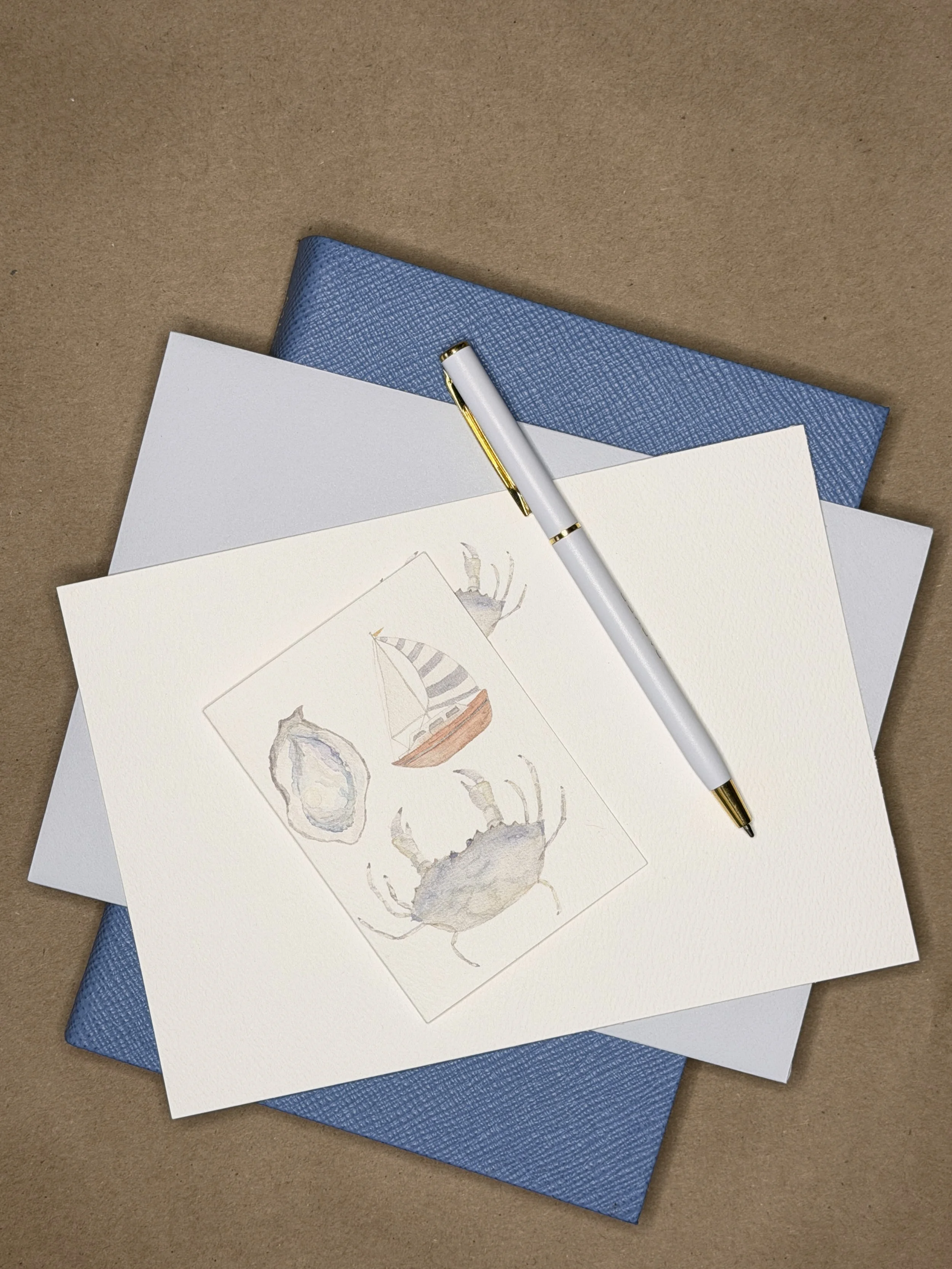 With Love From Maryland - Mini Notecard