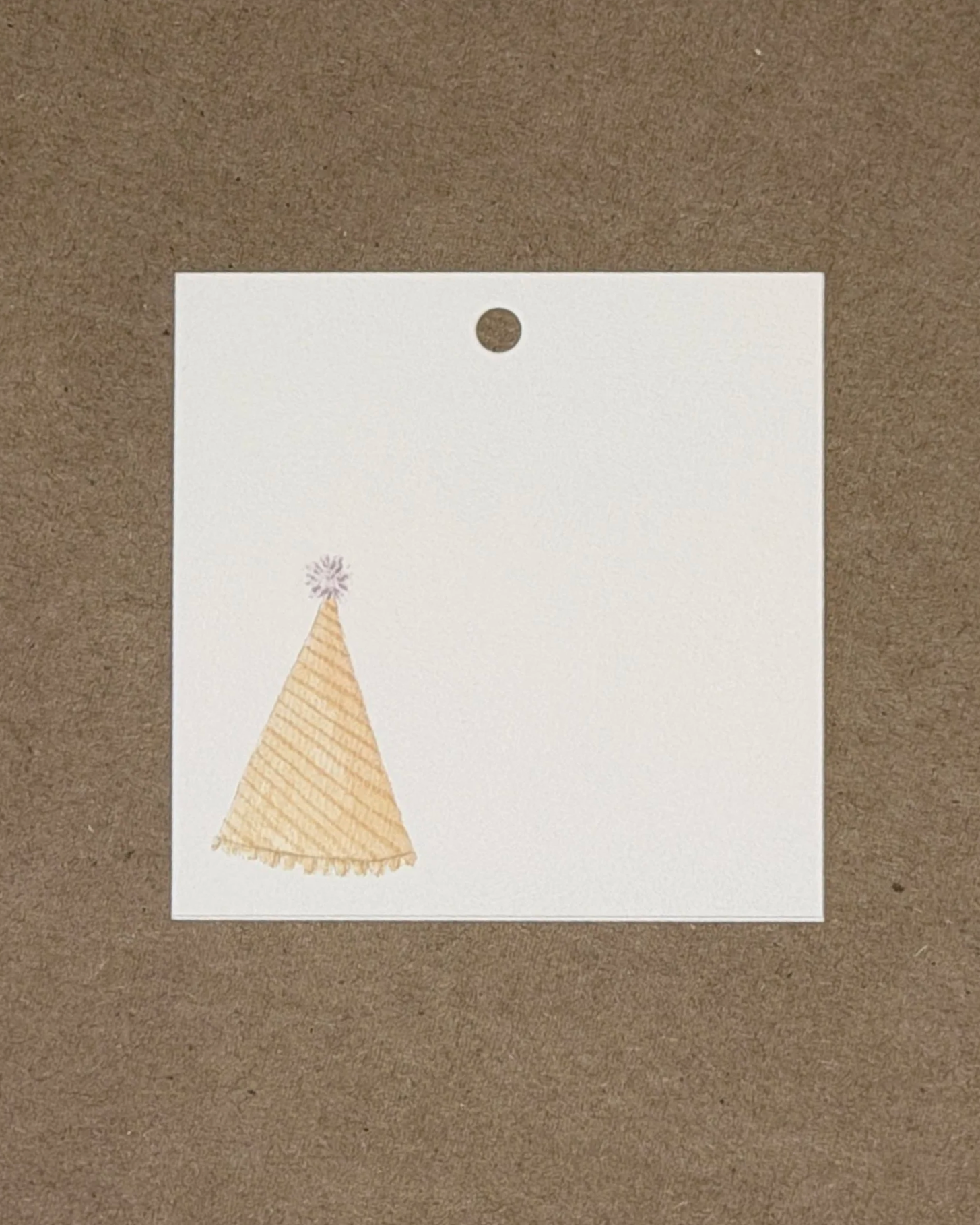 birthday hat gift tags
