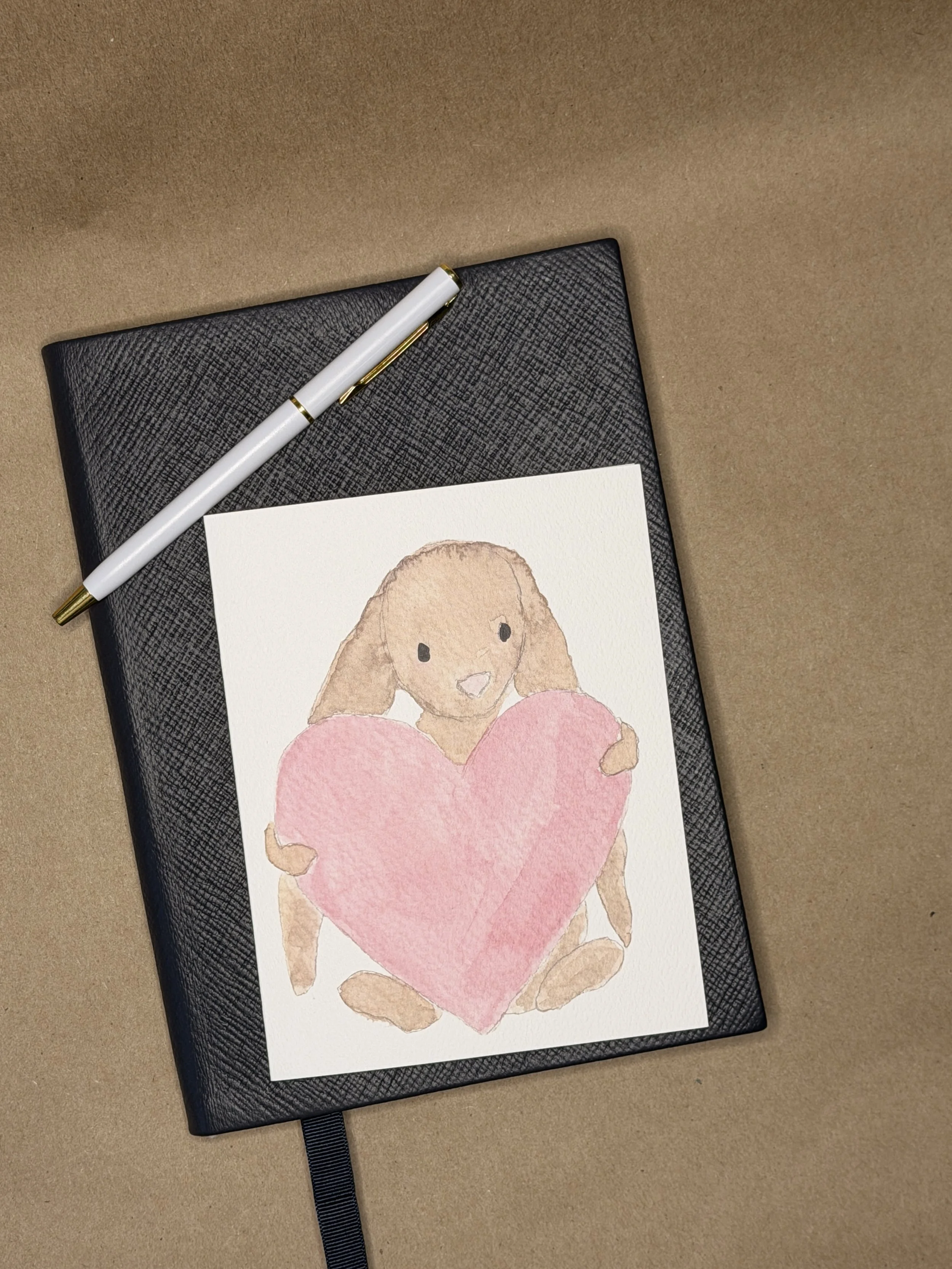 Bunny Love Greeting Card