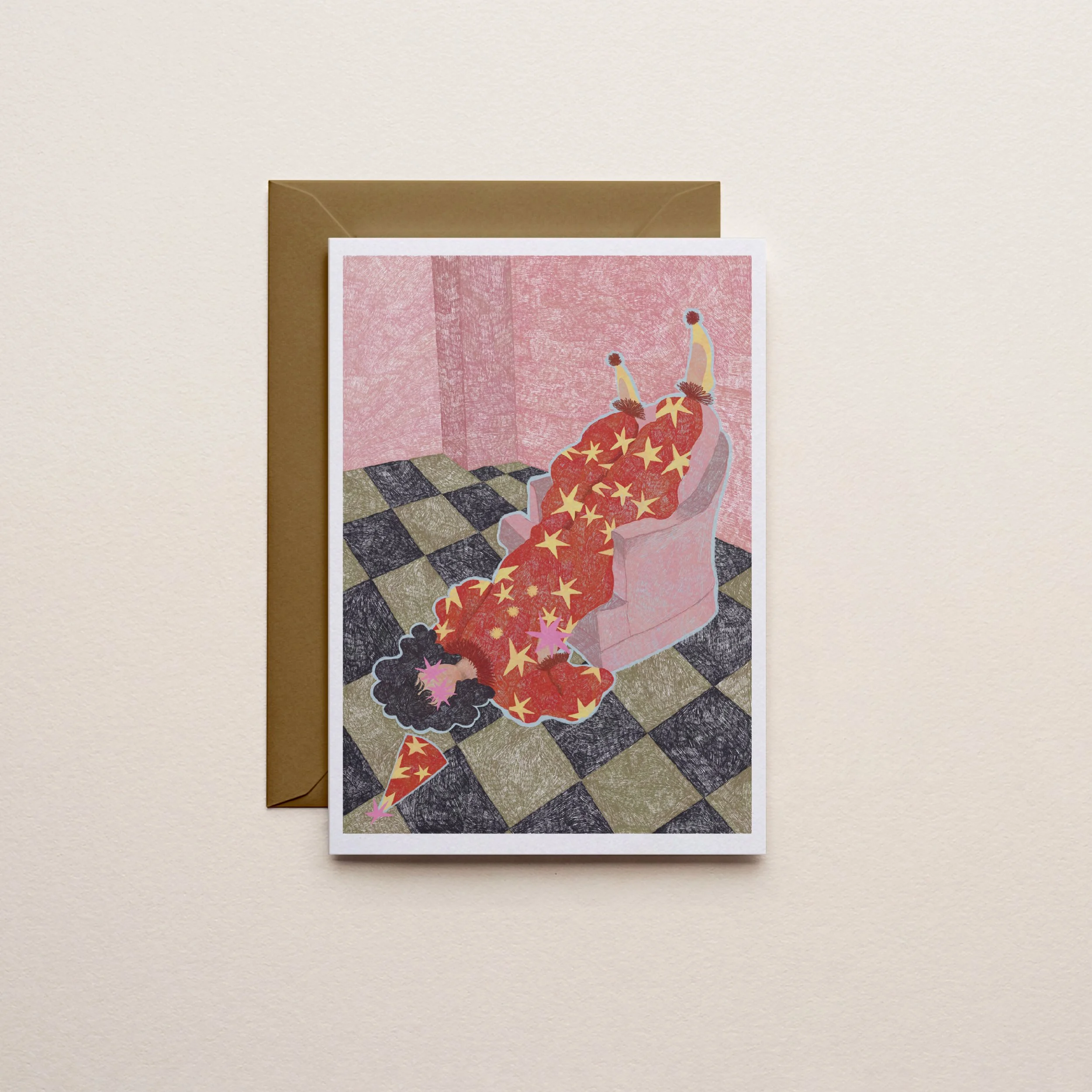 Someday I Will Leave This Spot - A6 Greetings Card