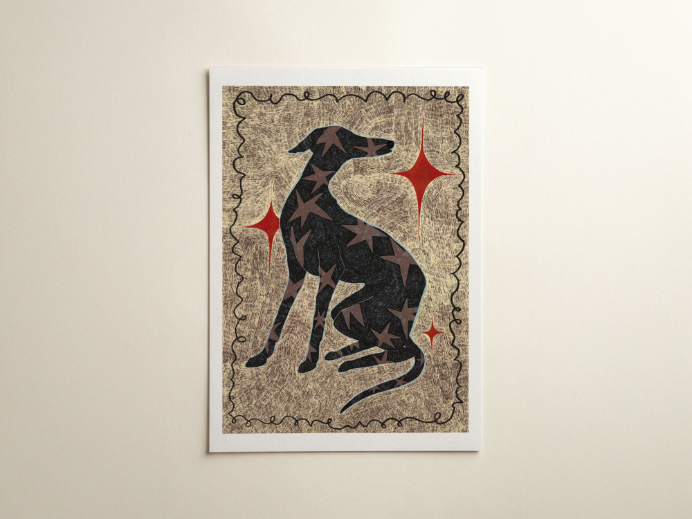 He's A Dog, 2026 - A4 Print