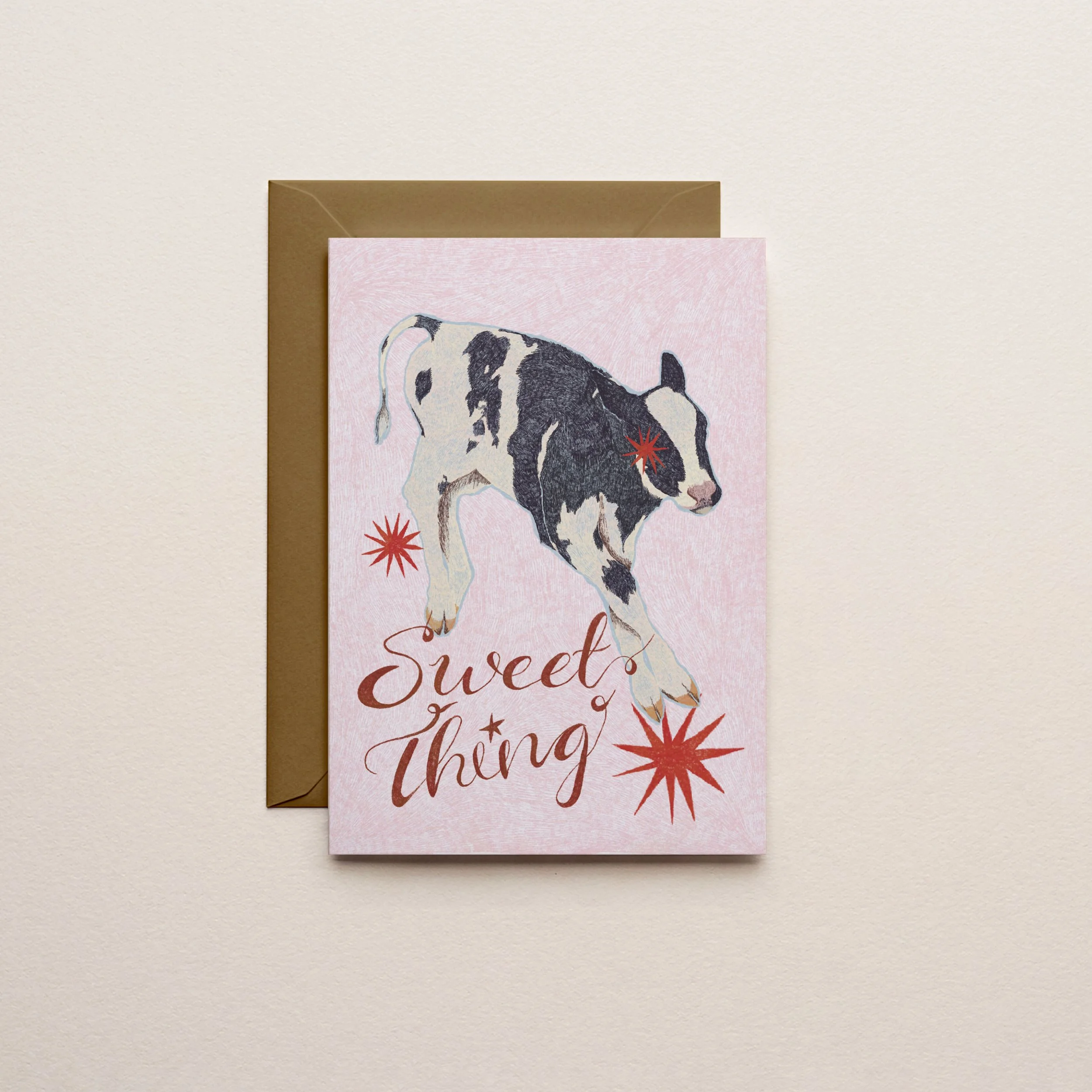 Sweet Thing - A6 Greetings Card