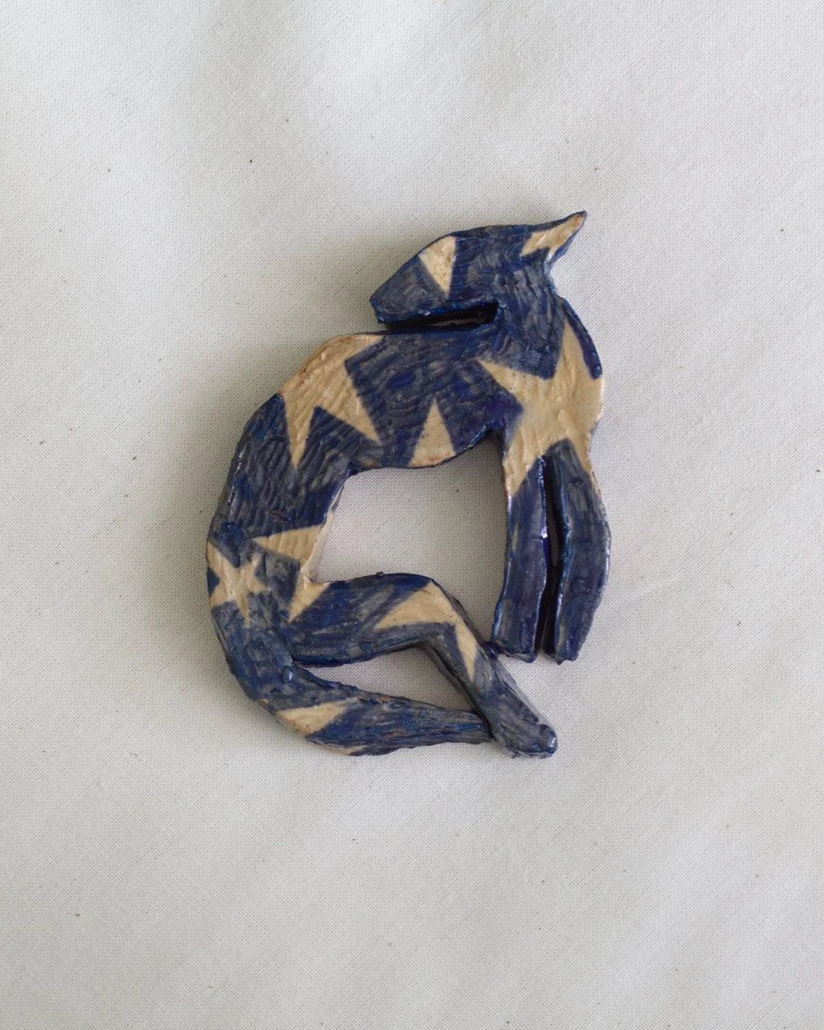 Small Star Ceramic Creature Sculpture