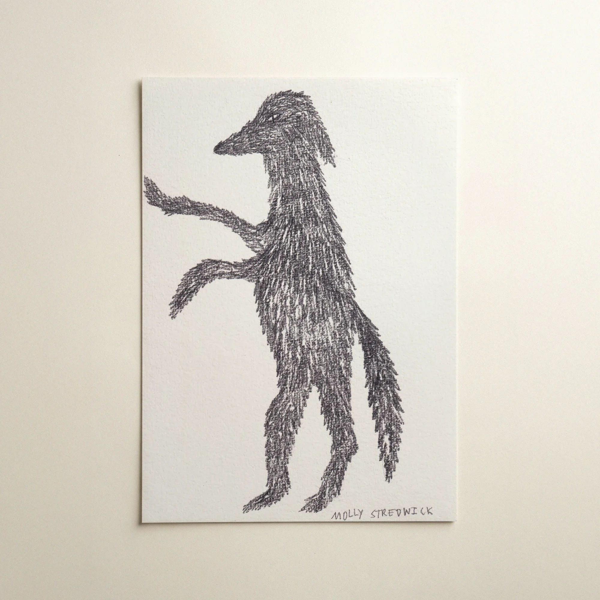 Please Let Me In, Pencil on Paper, 2024