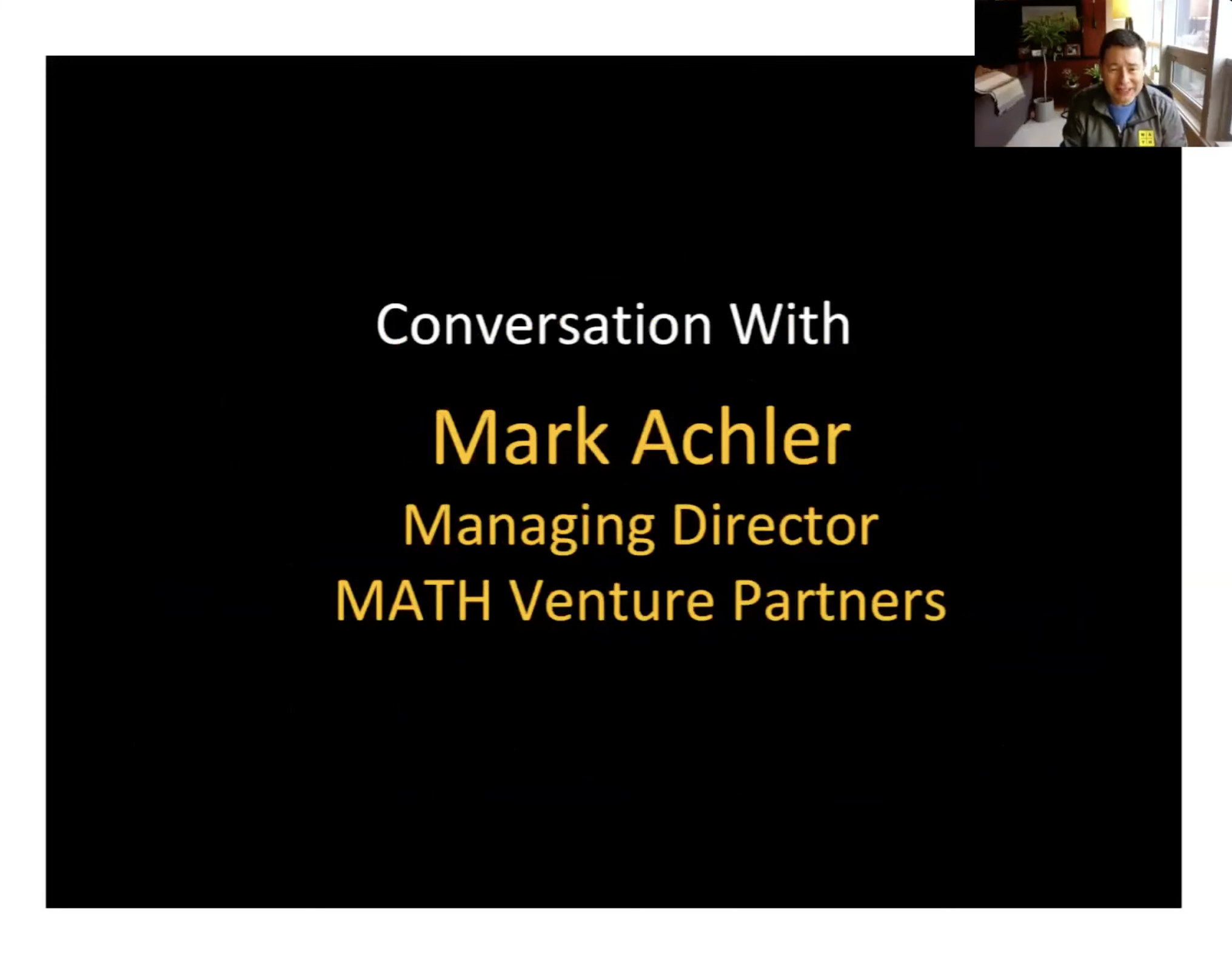 One Million by One Million Roundtable with Mark Achler