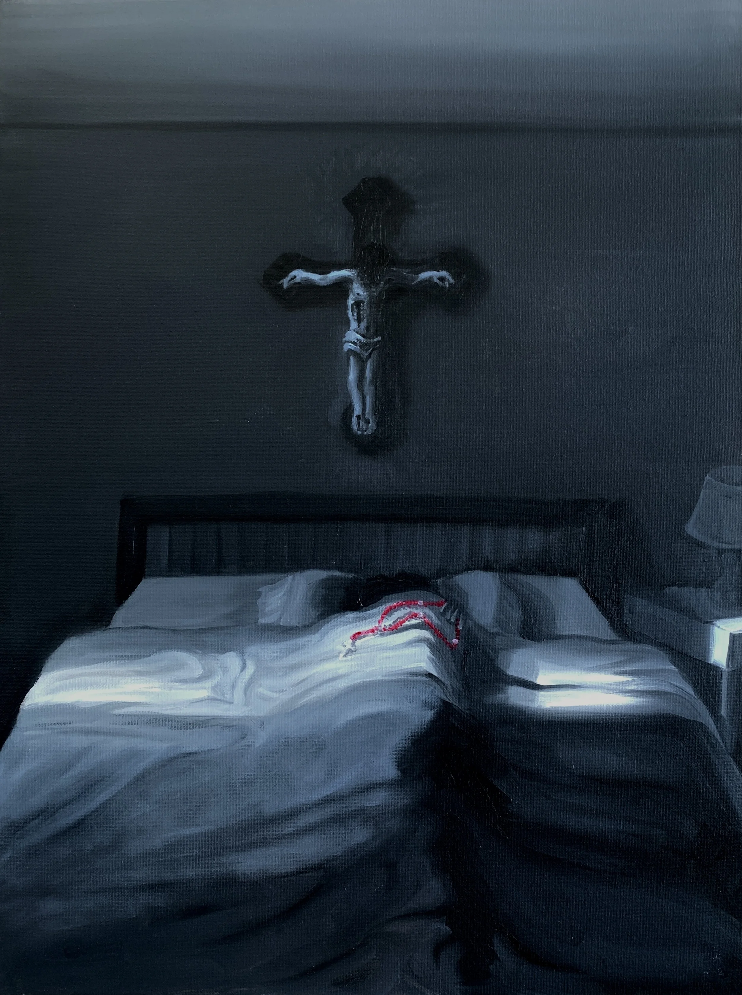 "In the Rectory"
Oil on canvas
Spring 2022