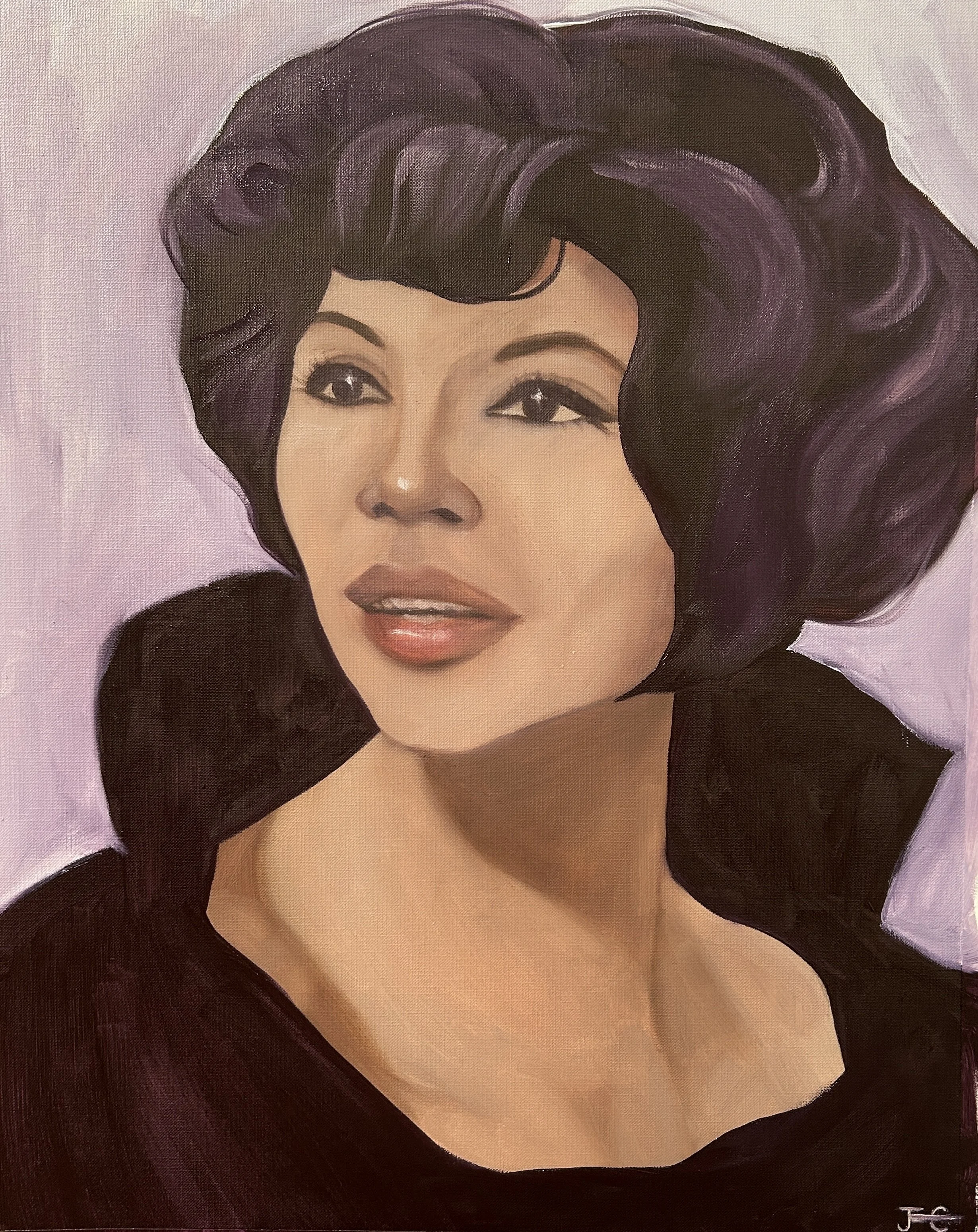 "Grandma (II)"
Oil on canvas paper
March 2024