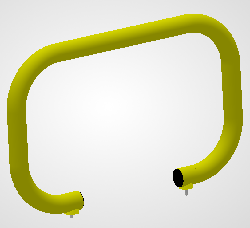 Spotter Safety Products - High Profile Rail 4A, 5A:
High Profile Rail 4A - 4’ Long - SKU - 100124;
High Profile Rail 5A - 5’ Long - SKU - 100125.
Rail products for Machine Guarding and Traffic Control