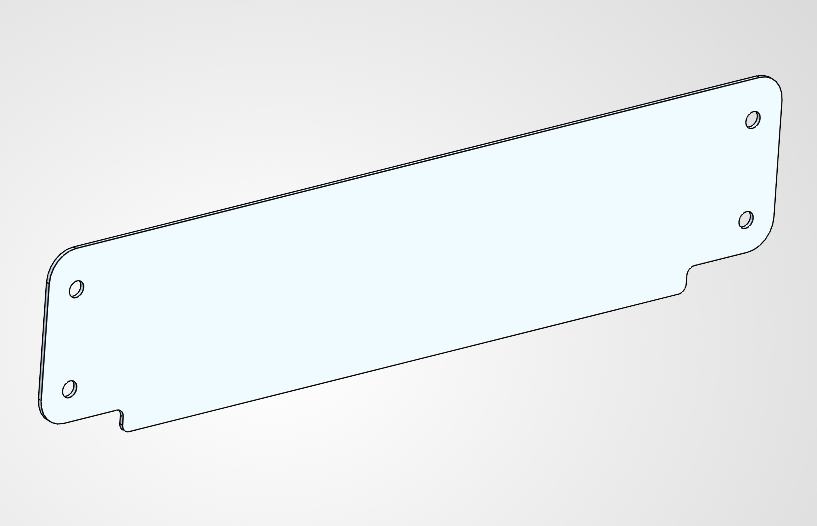 Spotter Safety Products - MFGS Toeboards: MFGS Toeboard2 - 2’ Long SKU 100202; MFGS Toeboard3 - 3’ Long SKU 100203; MFGS Toeboard4 - 4’ Long SKU 100204; 	MFGS Toeboard5 - 5’ Long SKU 100205; MFGS Toeboard6 - 6’ Long SKU 100206