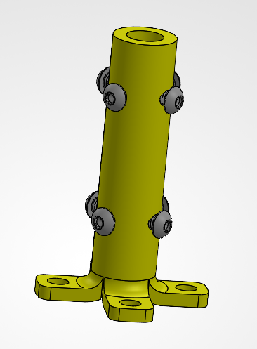 Spotter Safety Products - MFGS Top Base Mount Assembly
SKU - 100200
Guardrail system for platforms, Walkways, Etc.
Multi Functional Guardrail System - MFGS