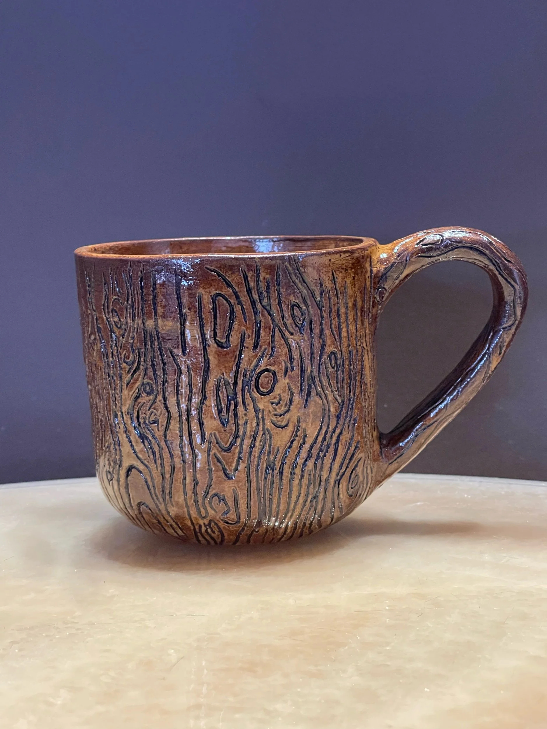 Tree Bark Mug