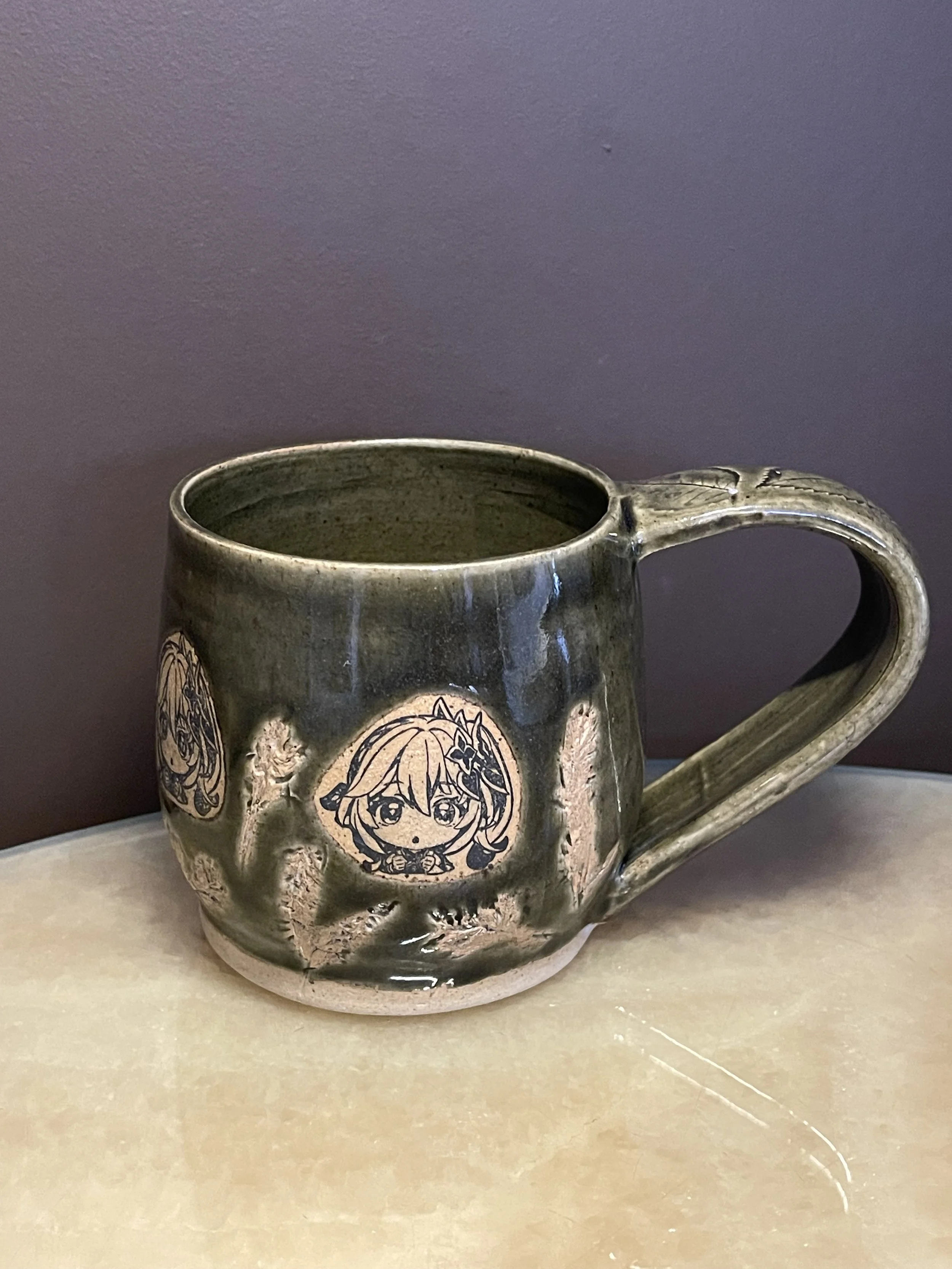 Nahida on Pressed Flower