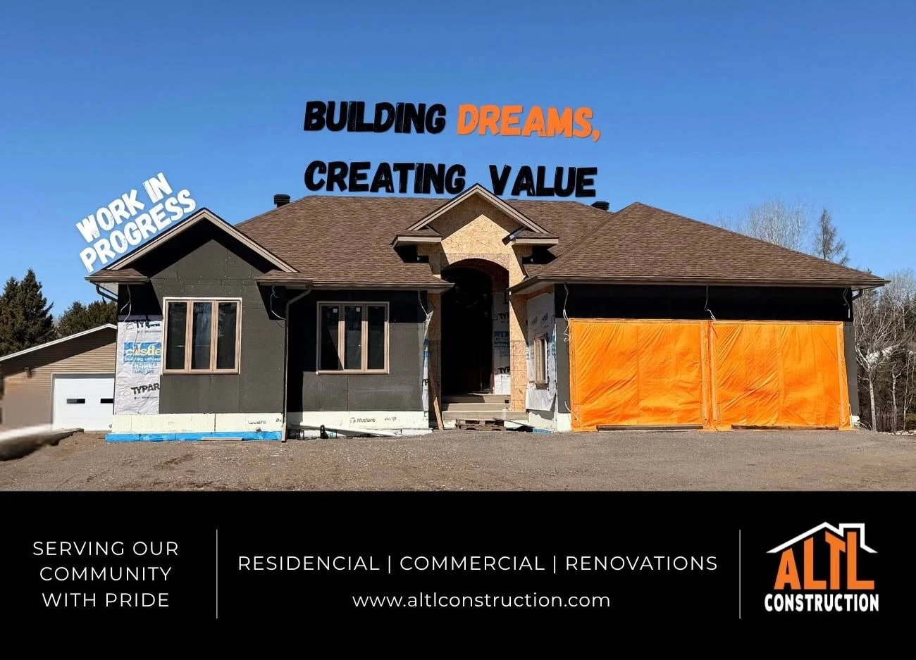 Building something special in Thunder Bay 🏡✨

From the ground up, this home is taking shape. Designed with purpose, built with precision, and driven by passion. At ALTL Construction, every project is more than just a build&hellip; it&rsquo;s a commi