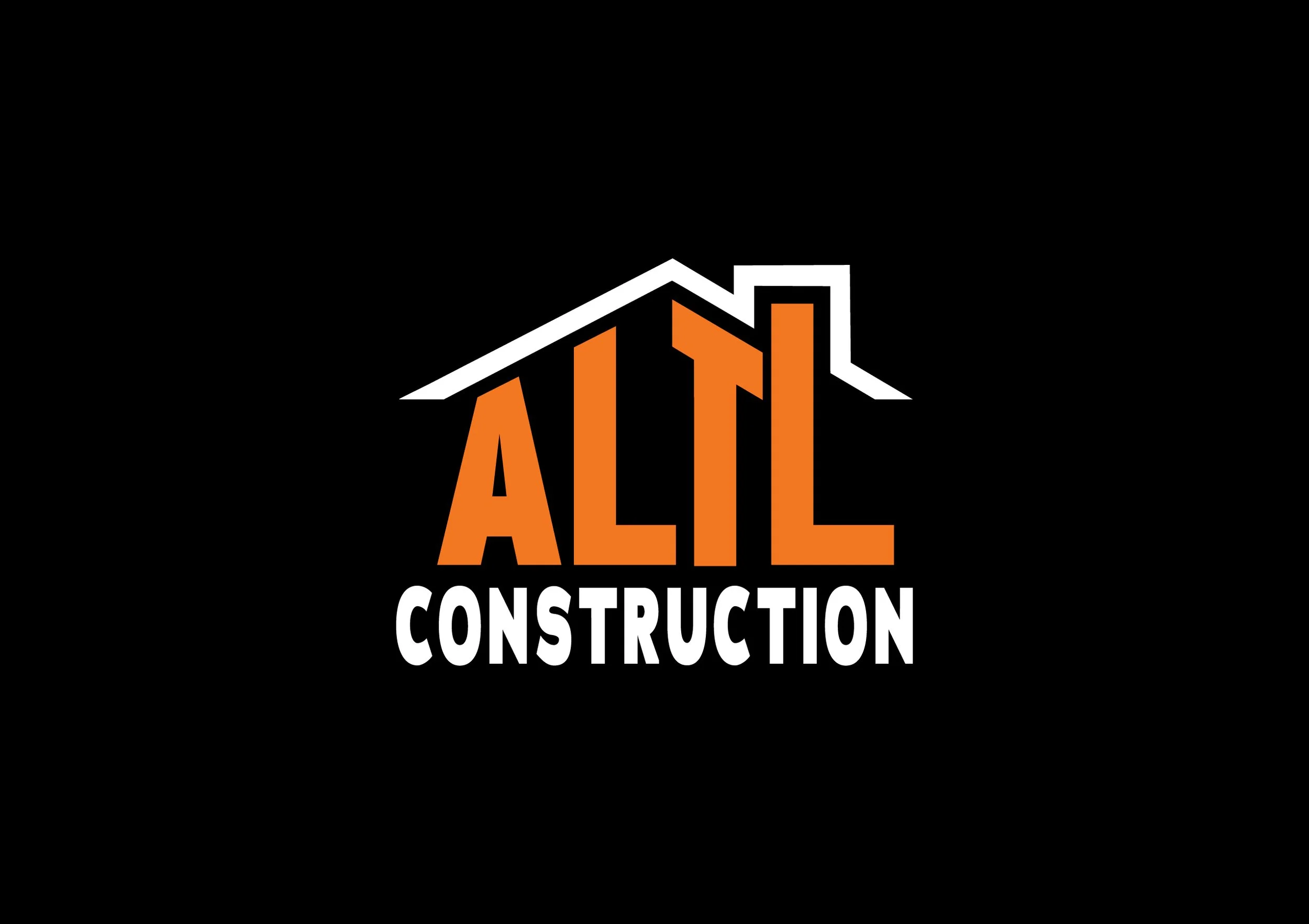 Logo for ALIL Construction with an orange and white house outline above the text.
