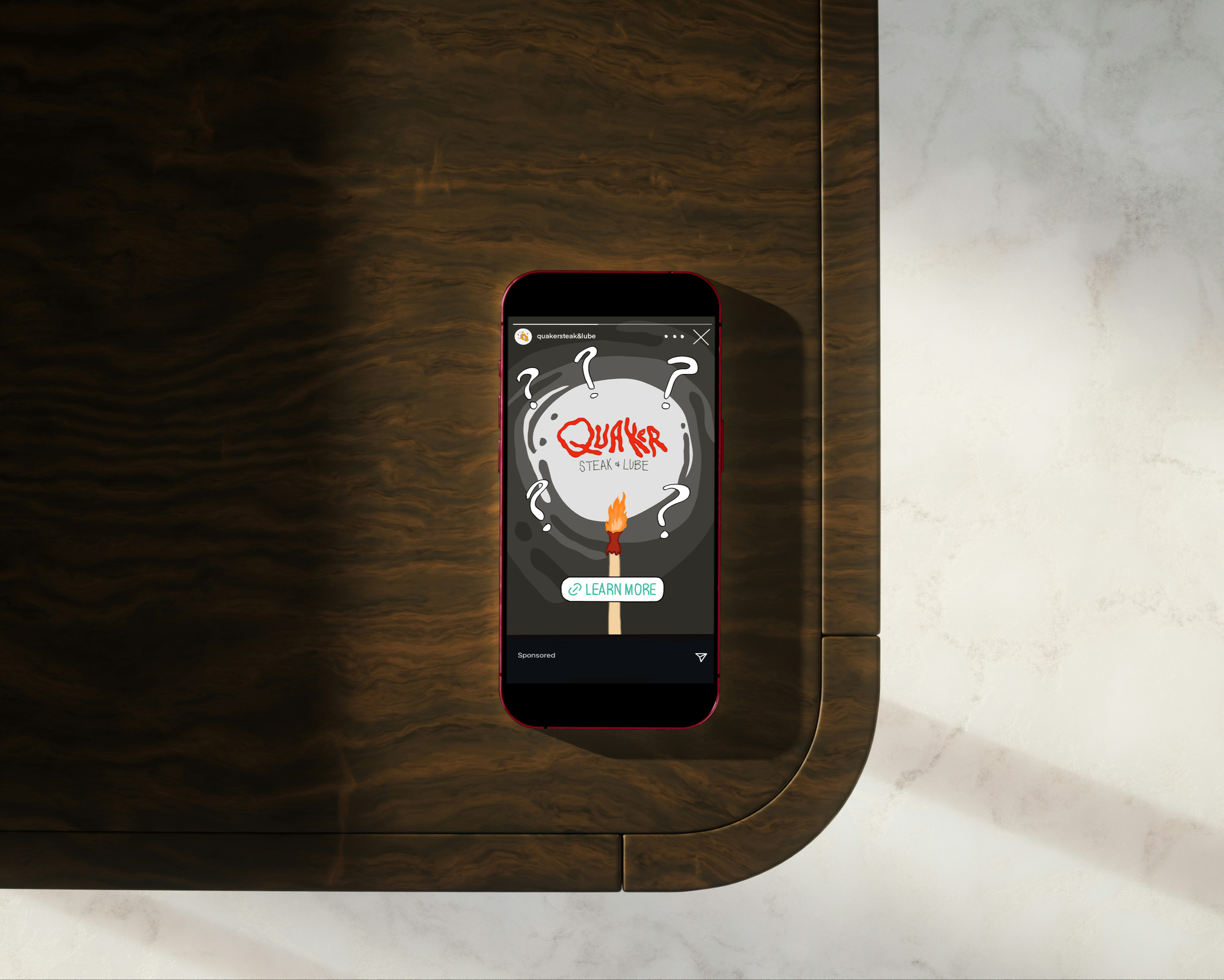 Quaker Instagram Advertisement - 2025