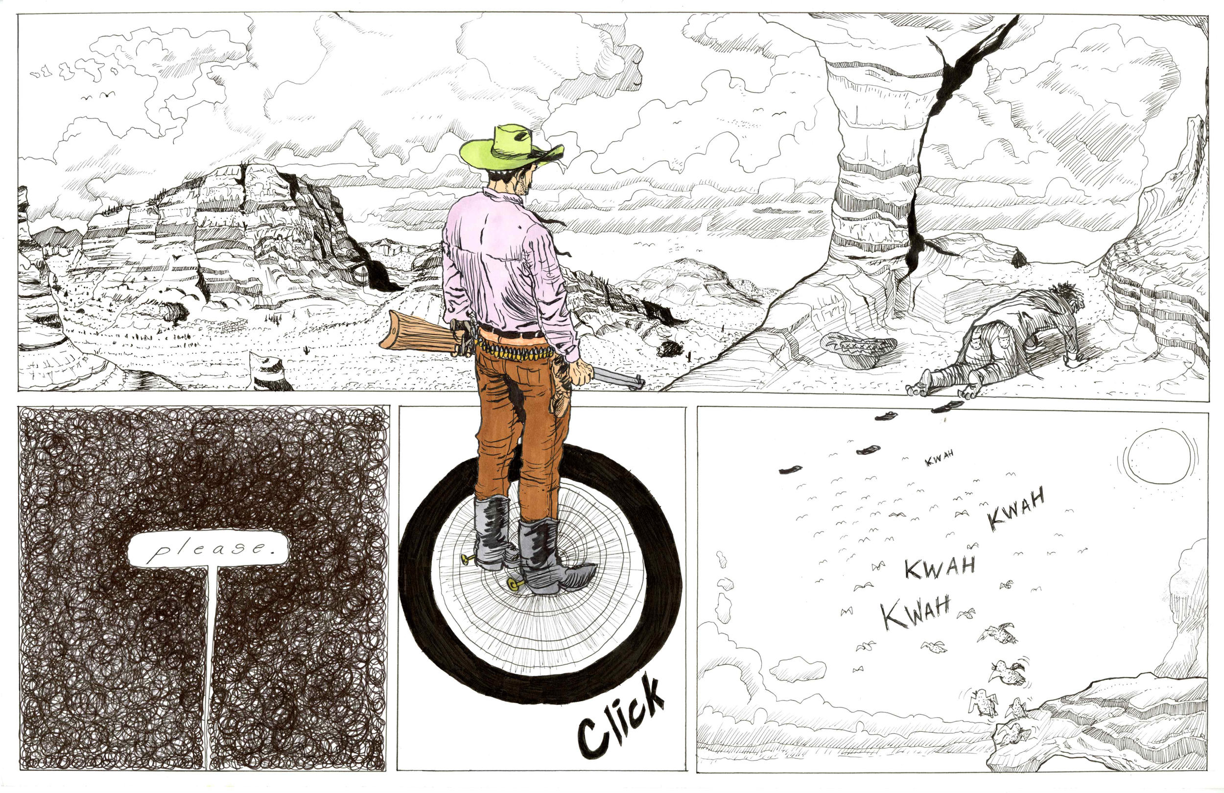 Western Lands 11" x 17"