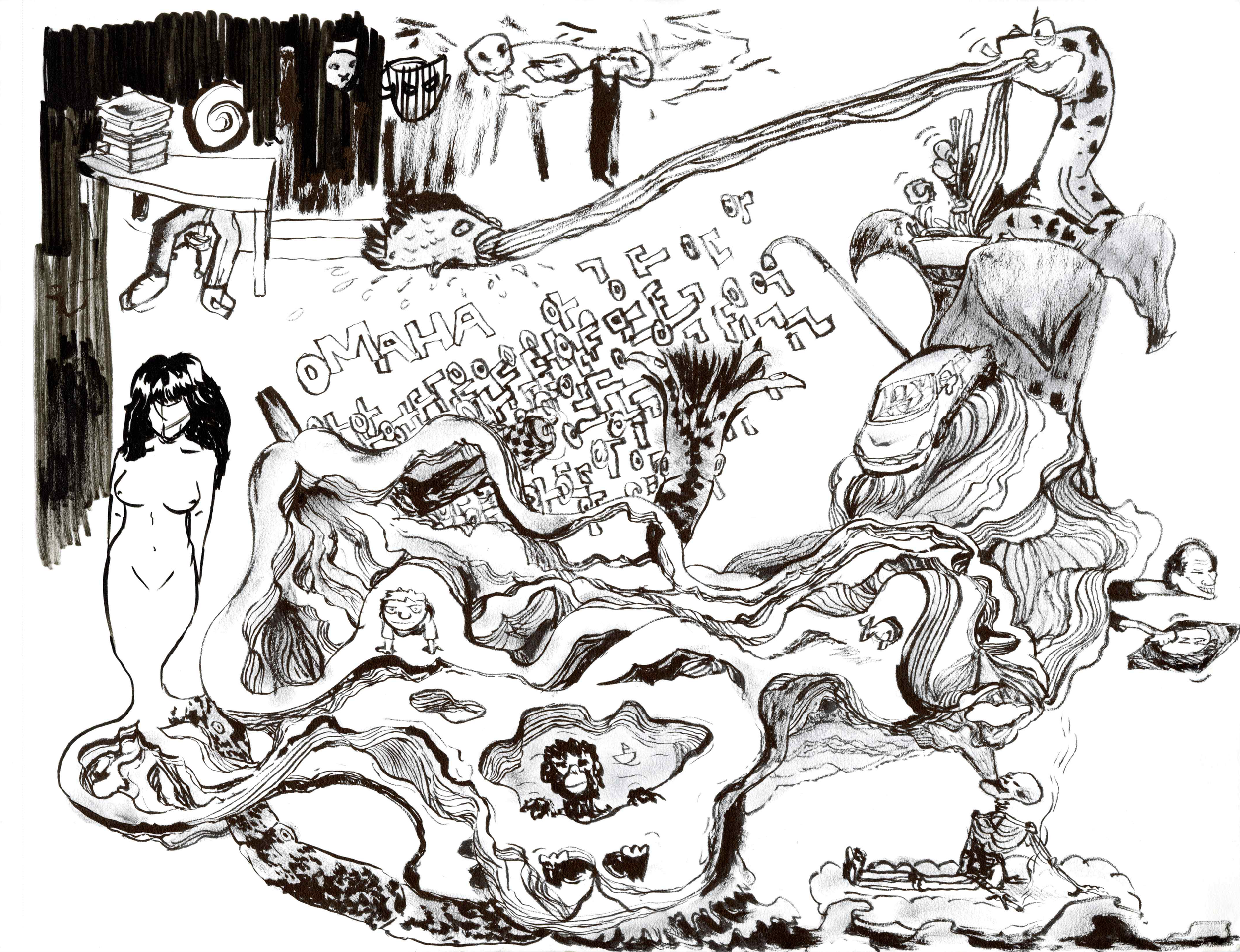 Sketch Study 11" x 14"