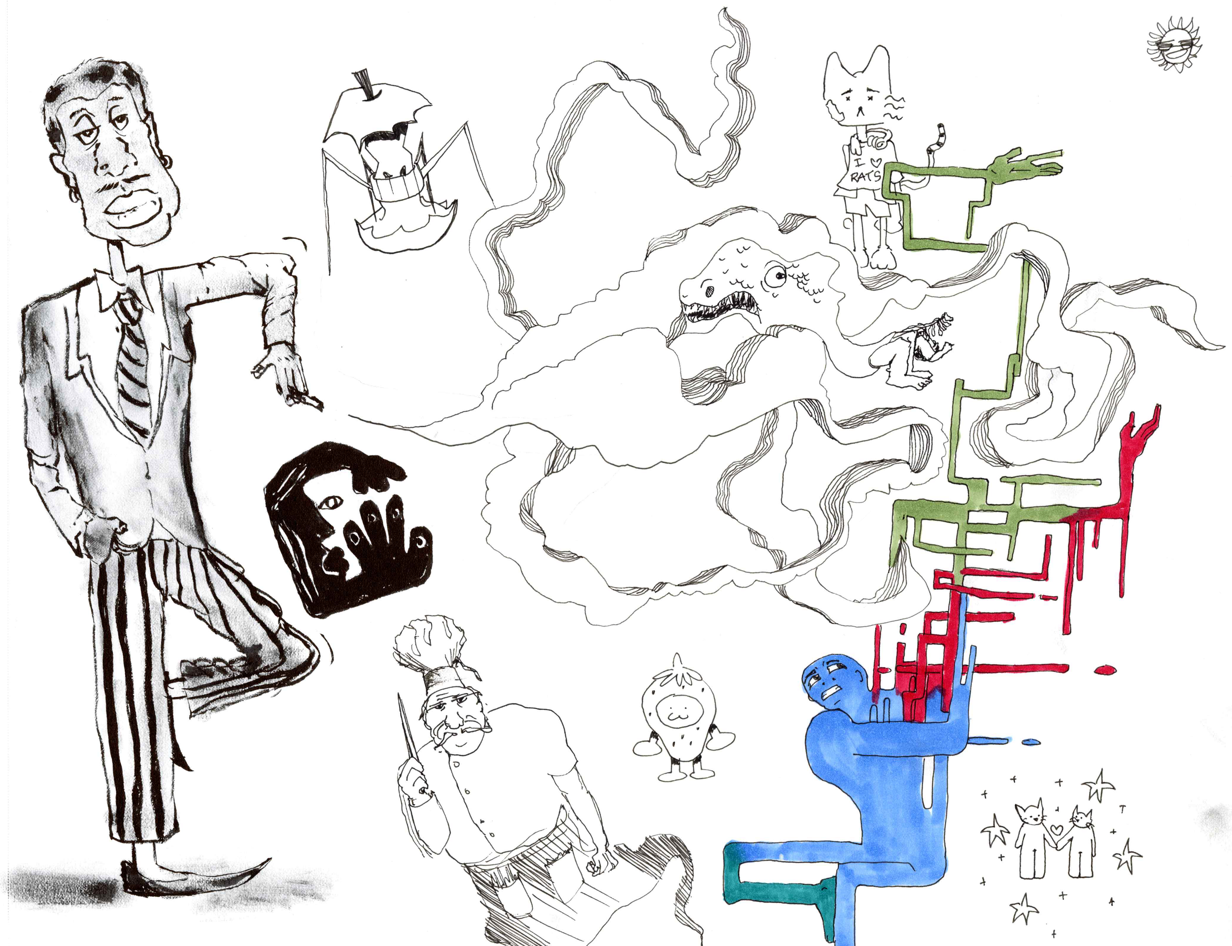 Sketch Study 11" x 14" 