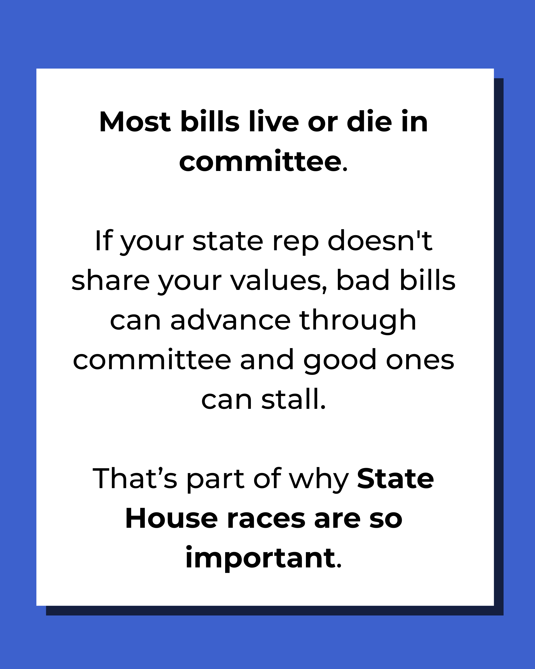 Graphic explaining how bills move through committee in TN