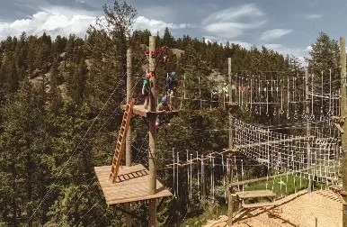 Back to school?  Before they go back to class, make sure your students get some "up high time" with Valley Zipline Adventures!

Take a 7-zipline tour that takes you soaring through the trees of the Dry Gulch valley, providing breathtaking v