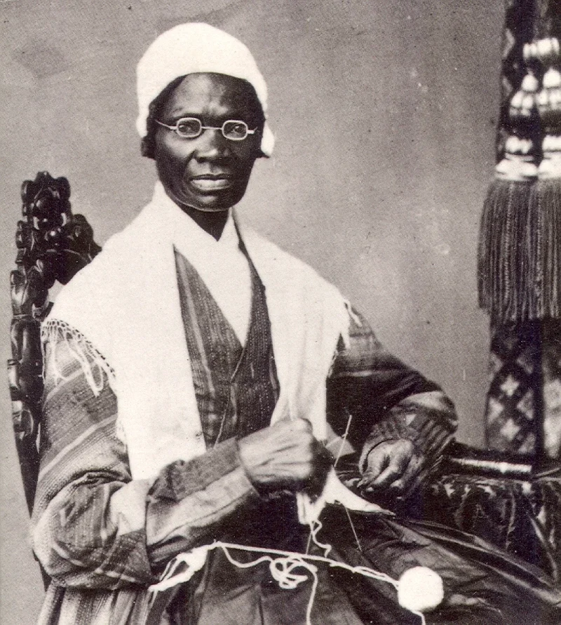 A photograph of Sojourner Truth from the 1800's