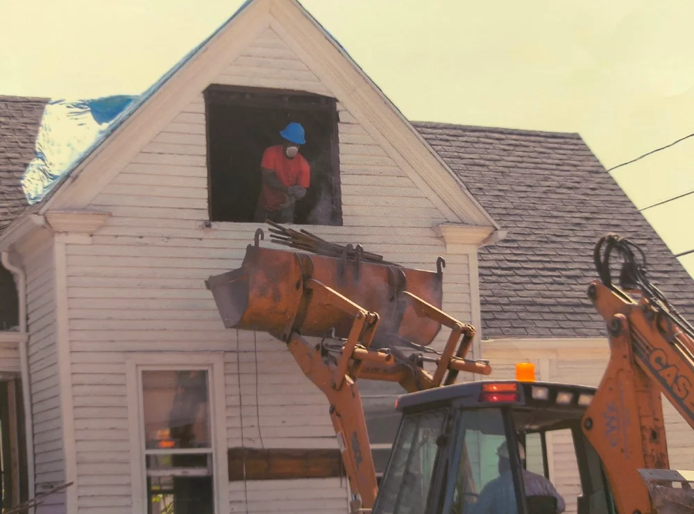 The renovation begins!