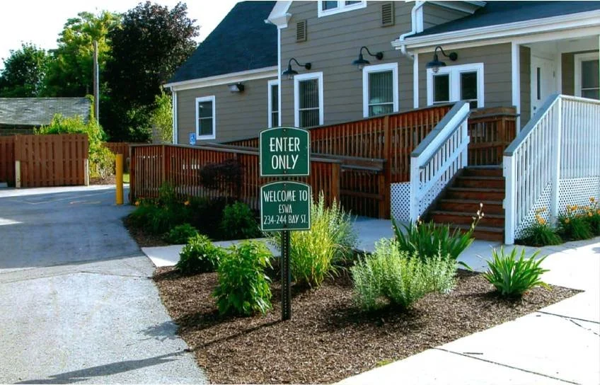 Exterior of ESWA'S Benefit Office