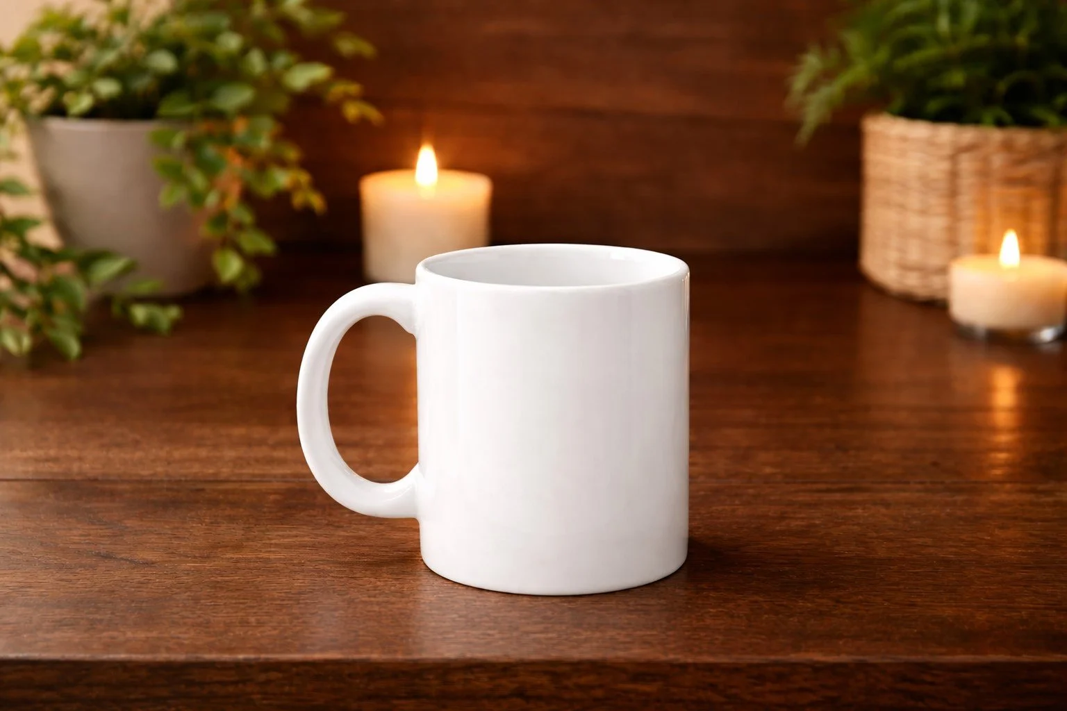 11oz White Coffee Mug