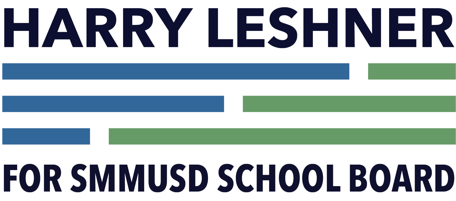 HARRY LESHNER FOR SMMUSD