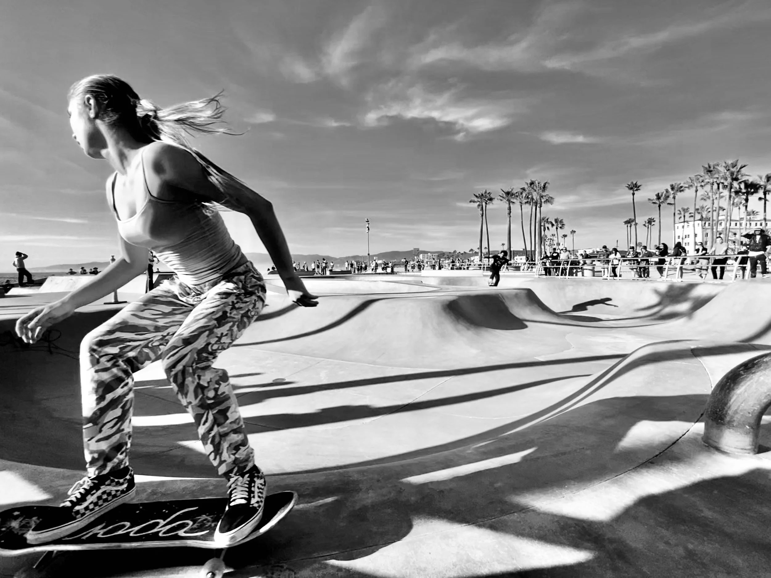Venice Beach in Black and White-full.jpg