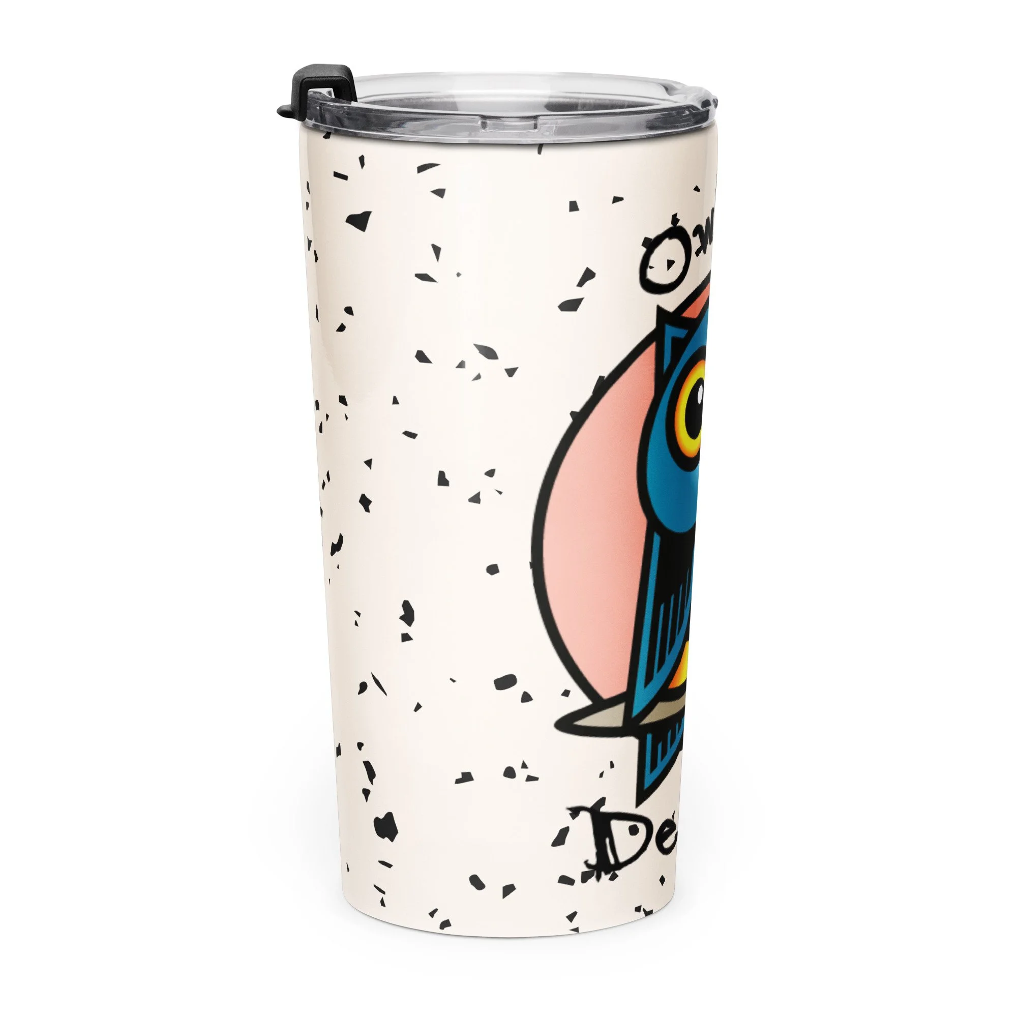 Tapered stainless steel tumbler