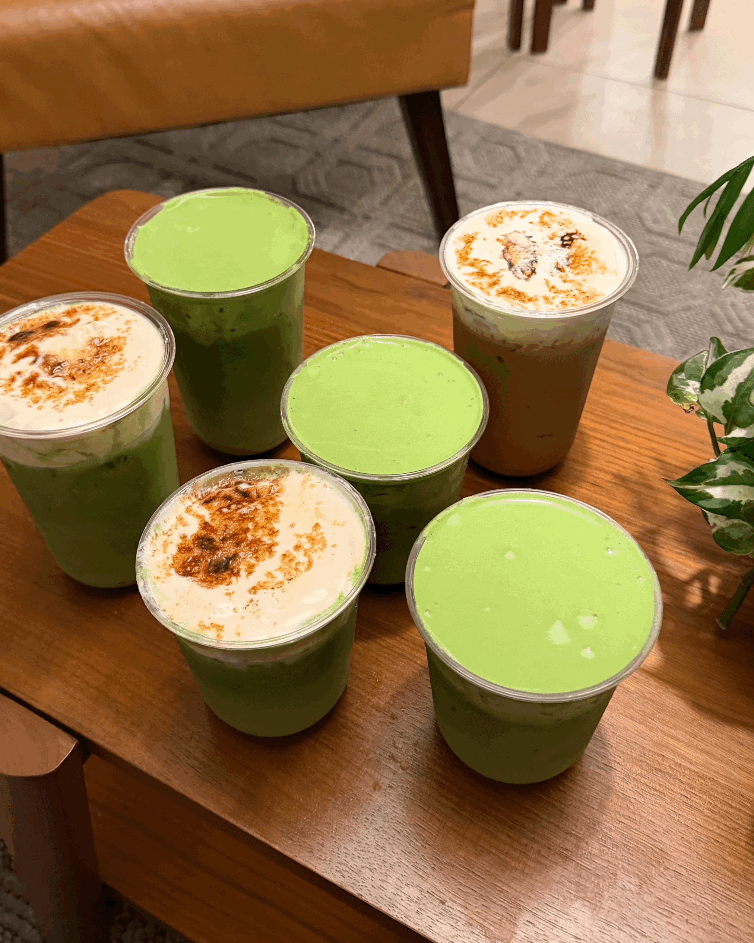 Matcha spots