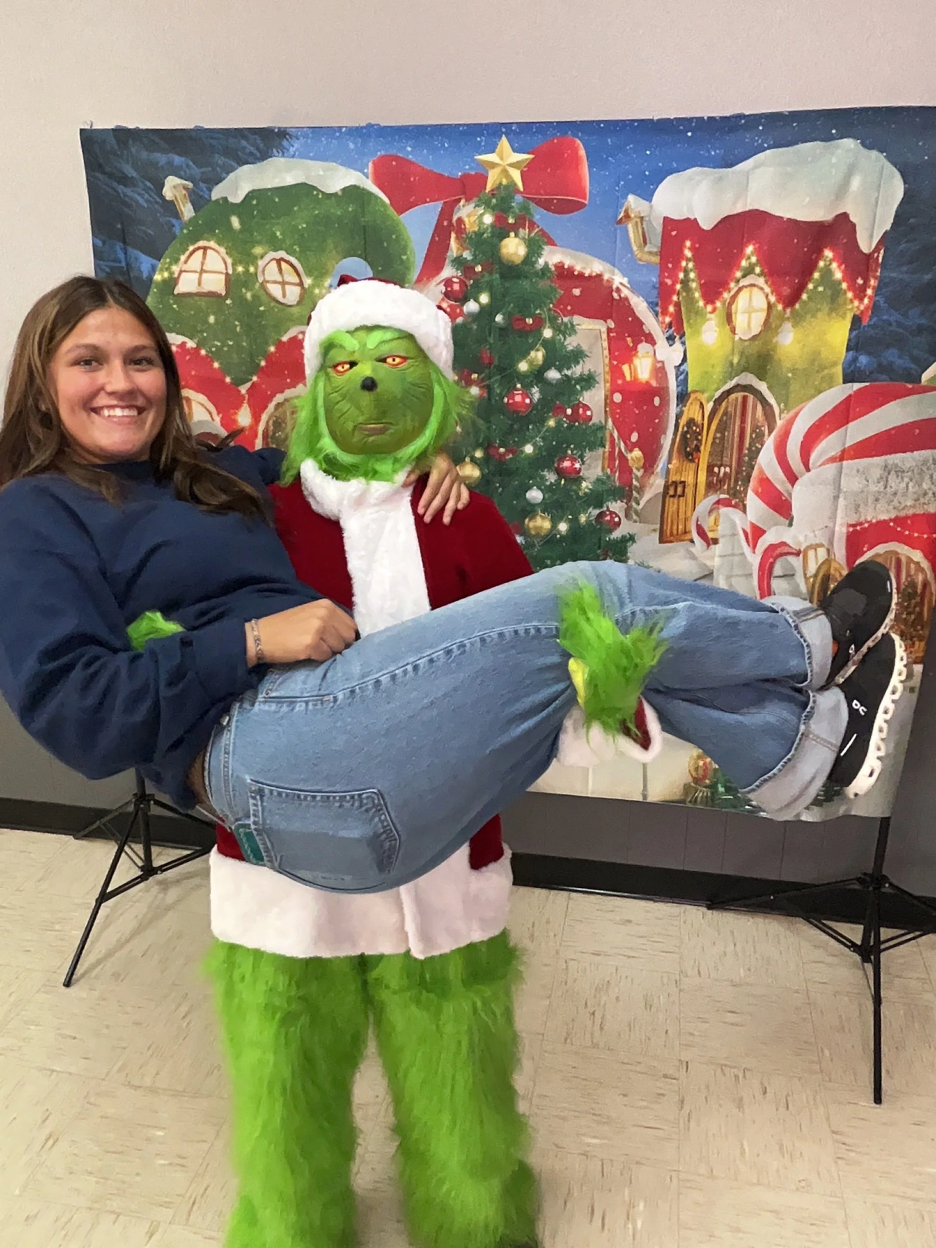 Christmas Photo Booth Rental in Burburnett Texas with Outlaw Outfitters