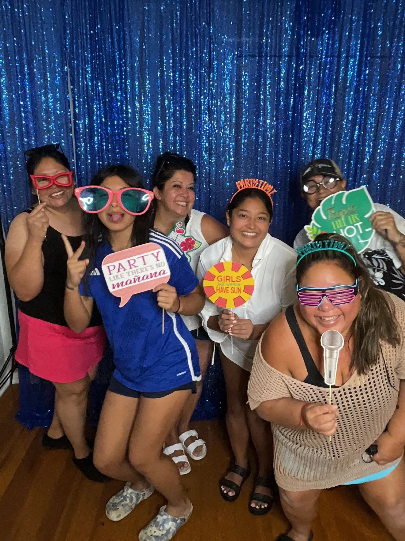 Birthday photo booth rental in Wichita Falls Texas