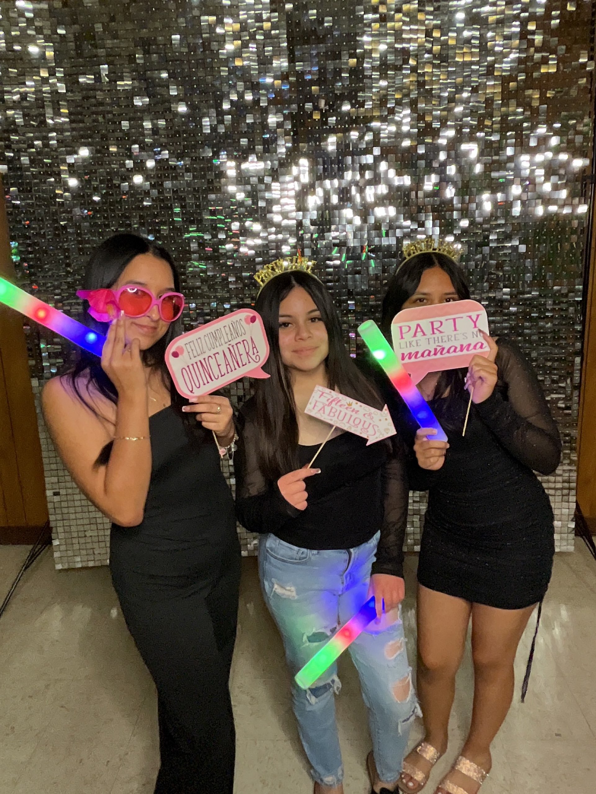 Quinceañera Photo Booth Picture in Burkburnett Texas
