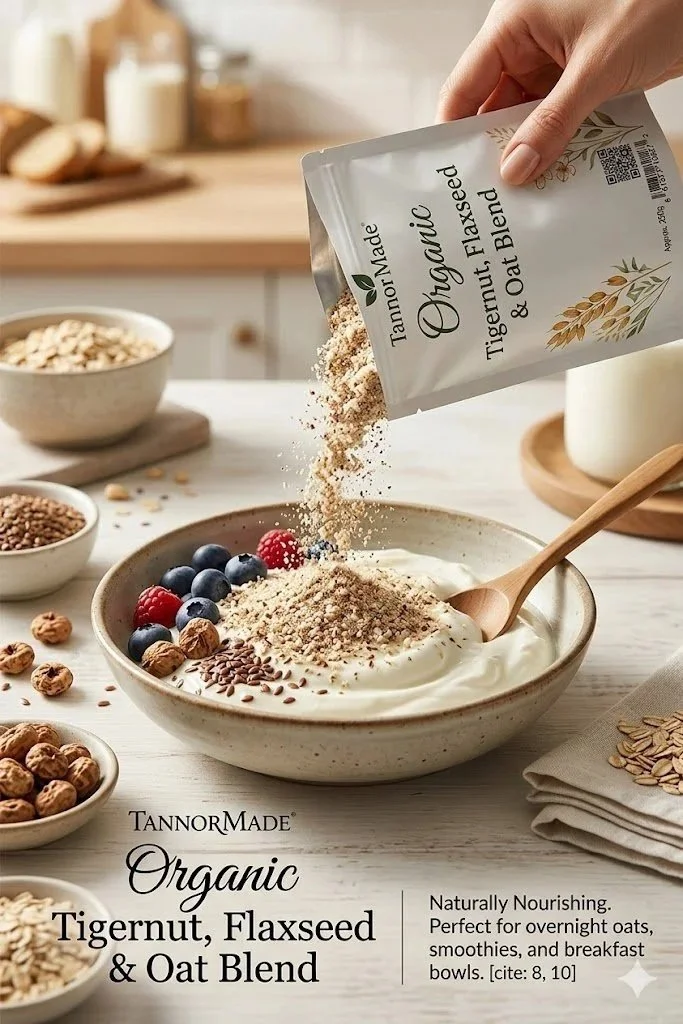 TannorMade’s Tigernut, Flaxseed &amp; Oat Blend