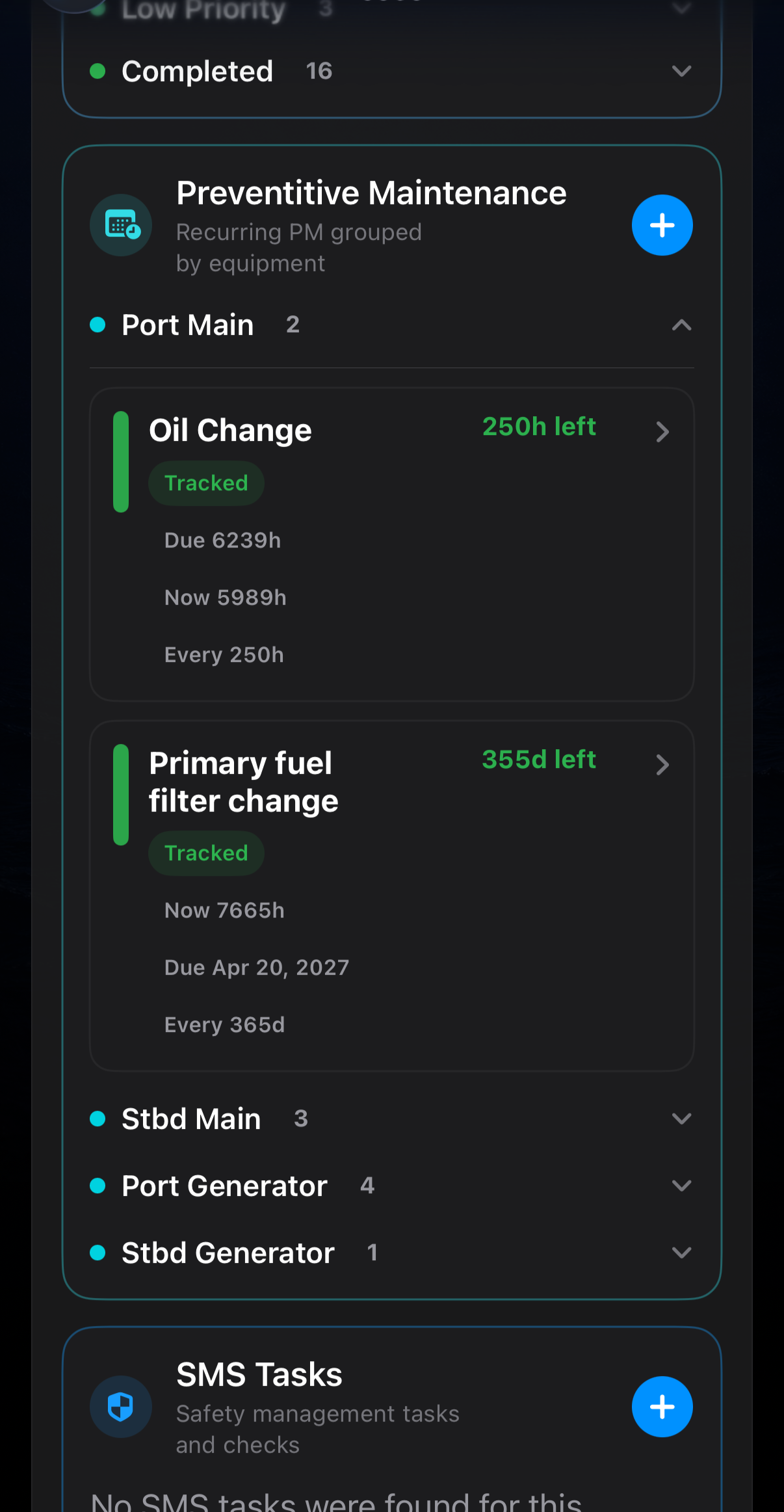 PM Work List With Active Hour Tracking 