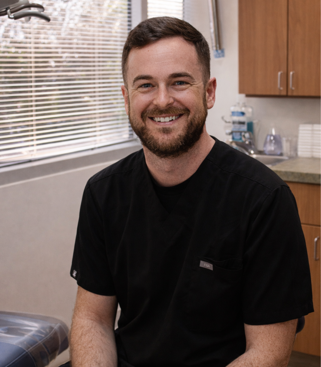 Dr. Kevin Lassiter, Prosthodontist at his practice in Phoenix, Arizona.