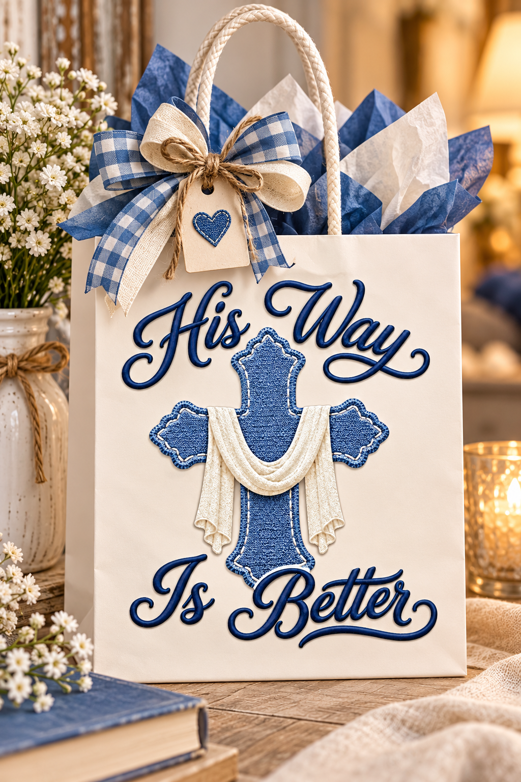 Faith & Grace Christian PNG Collection | Elegant Floral Cross Designs for DTF & Sublimation