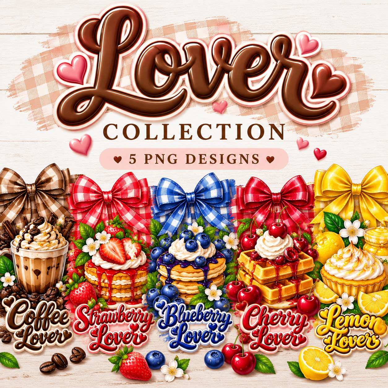 Sweet & Cozy Lover Collection – 5 PNG Bundle